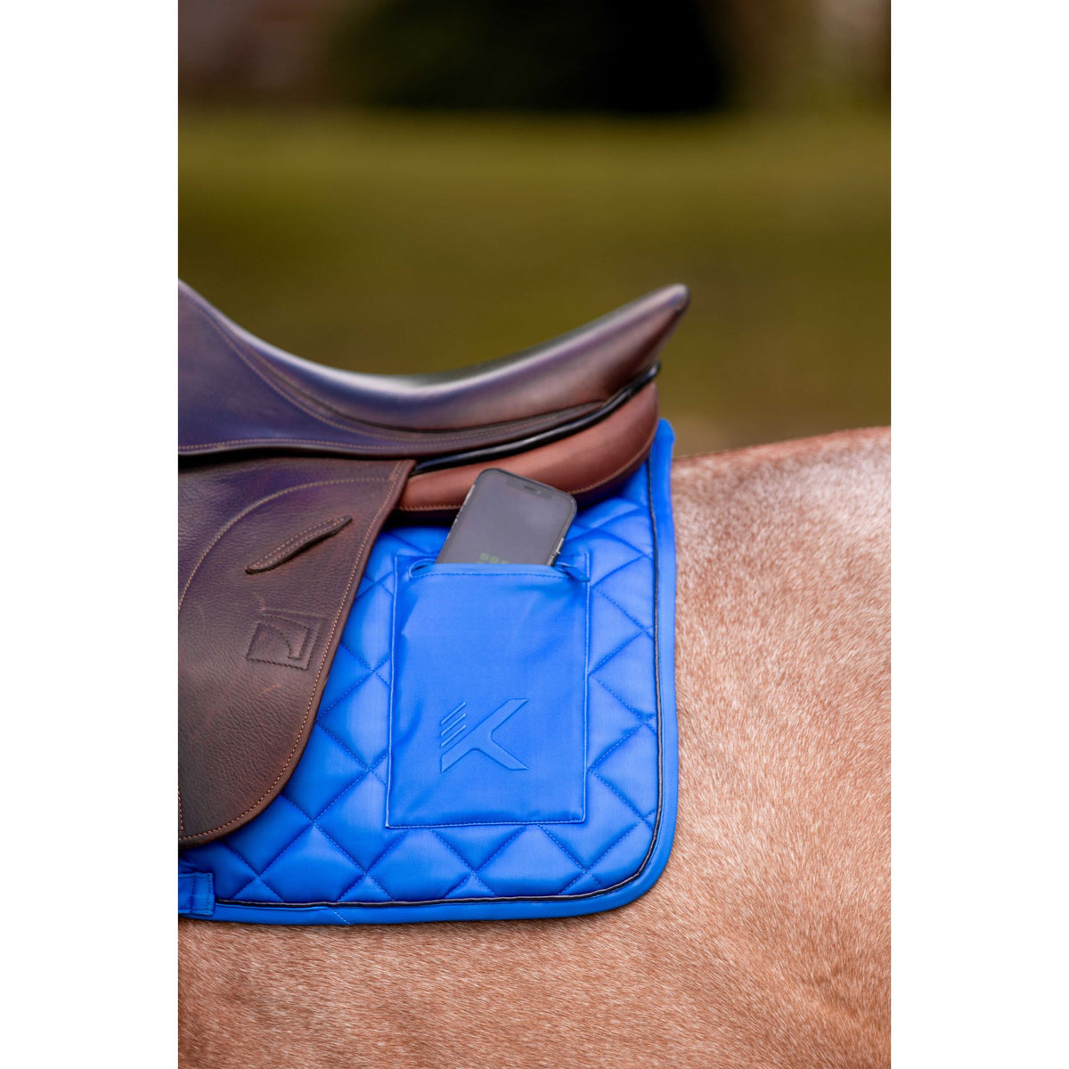 K by EQUITHÈME K-Cesar Saddle Pad - Royal blue - 204050306_ambi_3