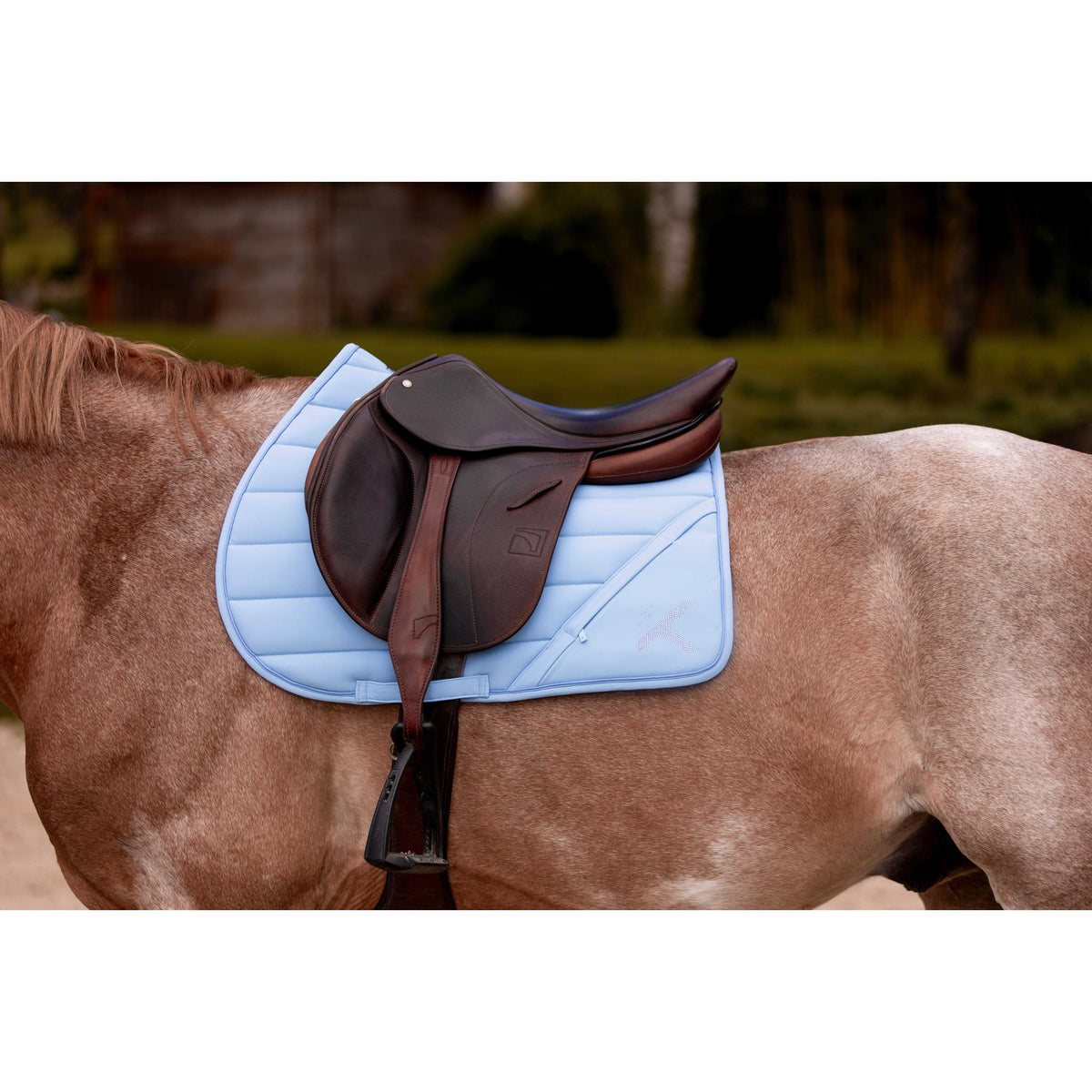 K By EQUITHÈME K-Vega Saddle Pad - Light blue - 204051312_ambi_1