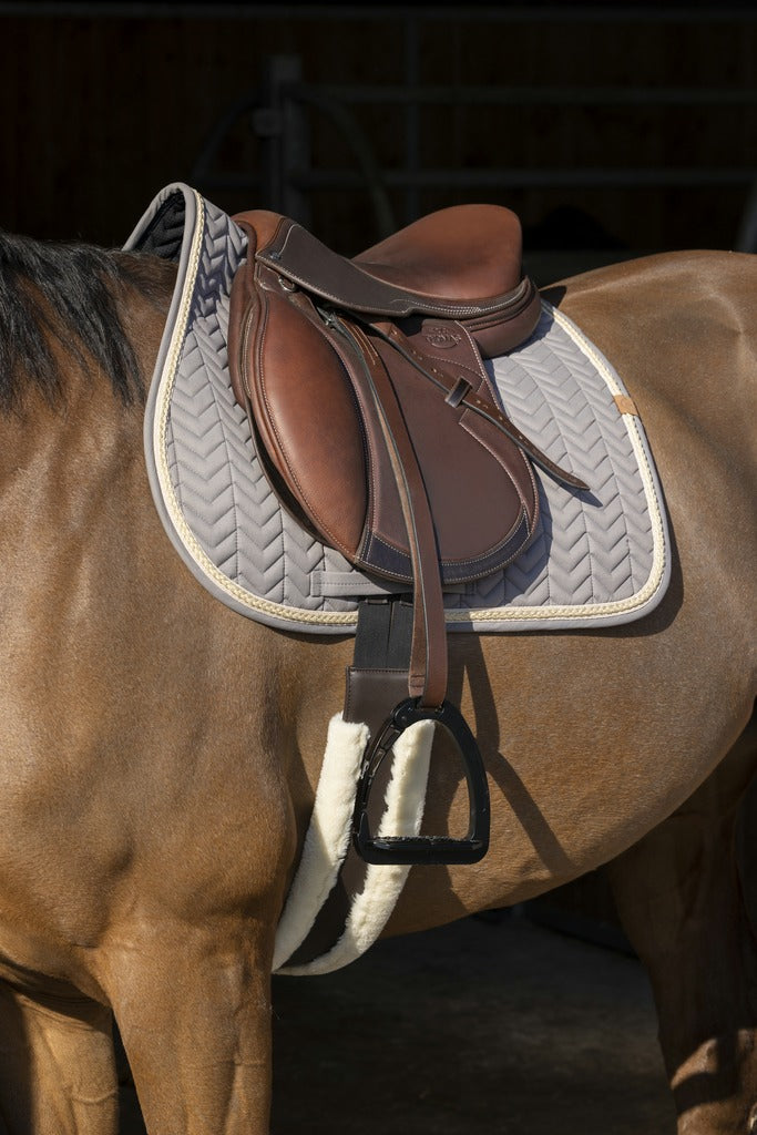 EQUITHÈME Softy All-Purpose Saddle Pad Dark grey