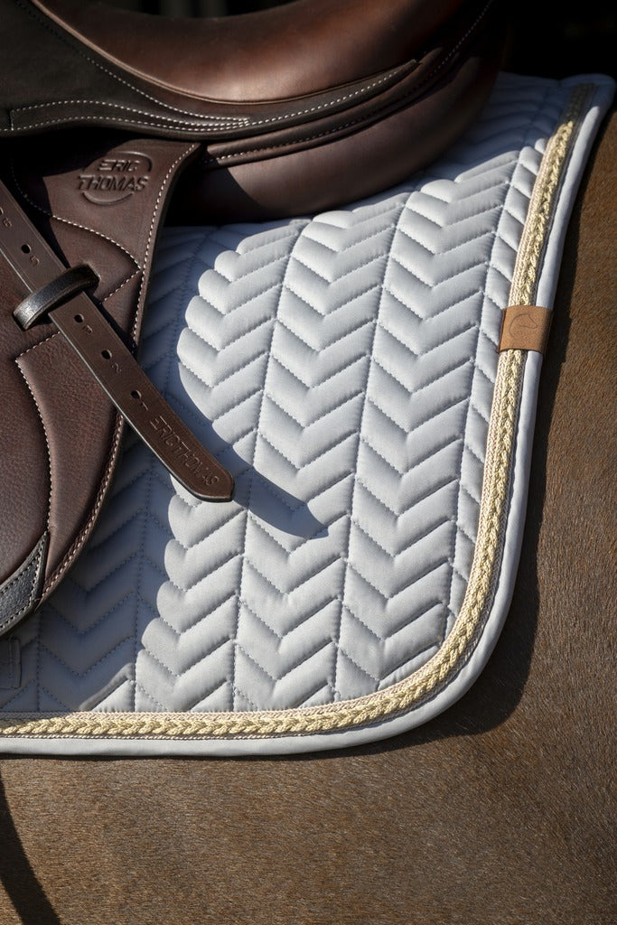 EQUITHÈME Softy All-Purpose Saddle Pad Grey