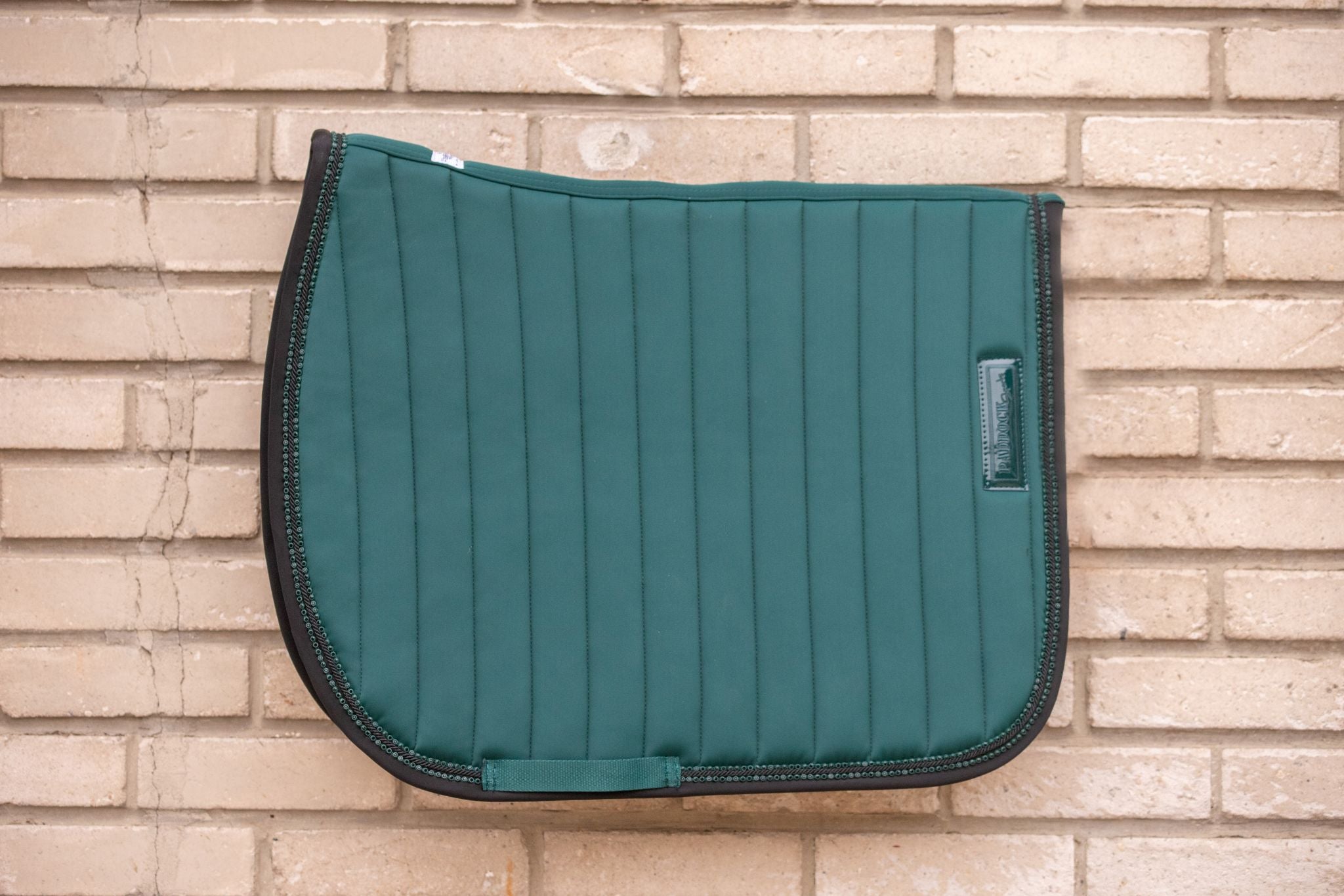Paddock Sports Verticali Saddle pad - All purpose Dark green/black