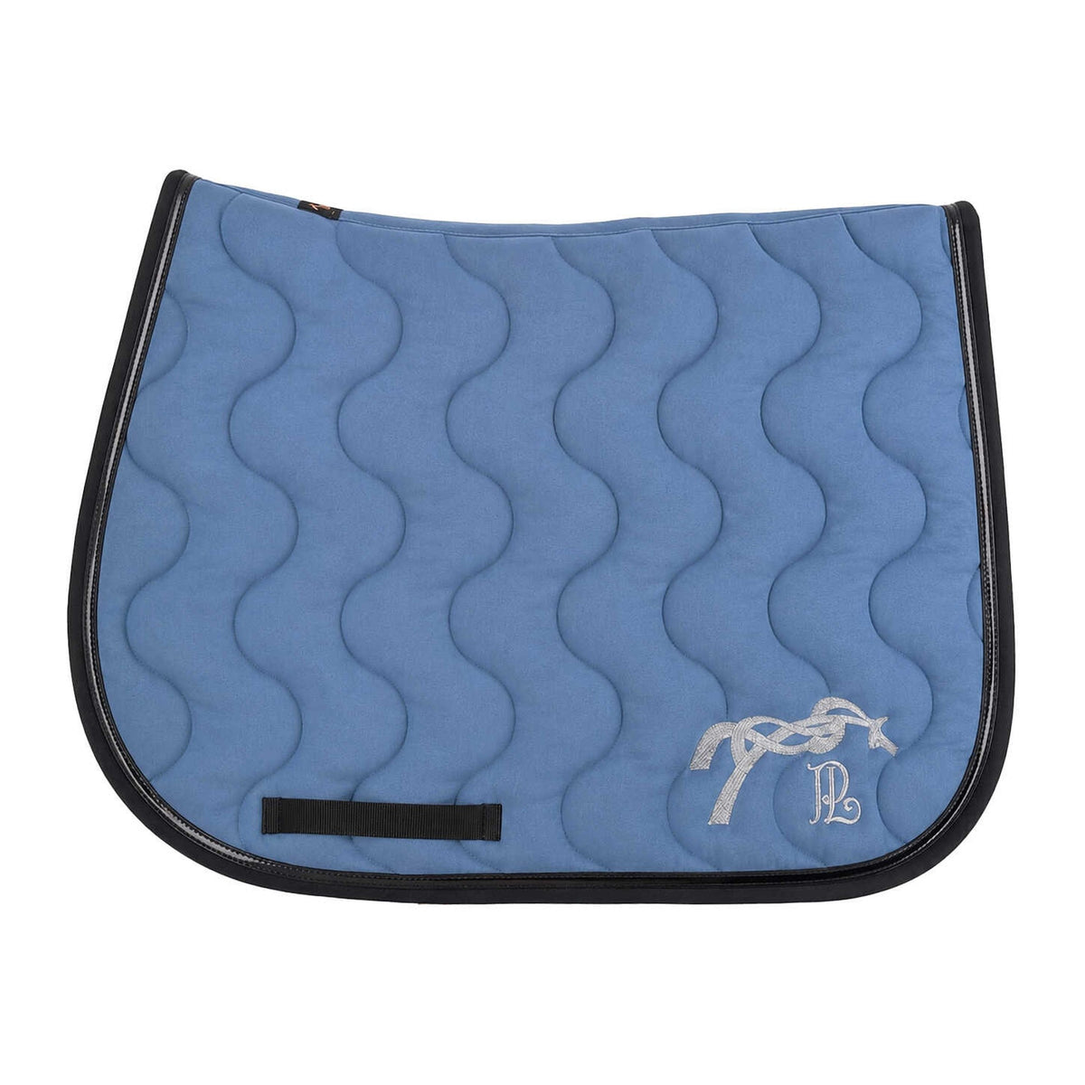 Pénélope Pied-de-poule Saddle Pad - Blue/light blue - 204801192_packshot_1