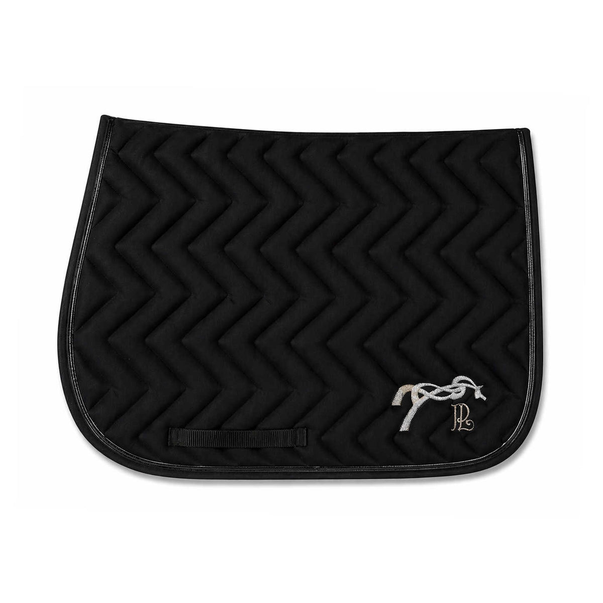 Pénélope Velours Saddle Pad - Black/black - 204805221_packshot_1