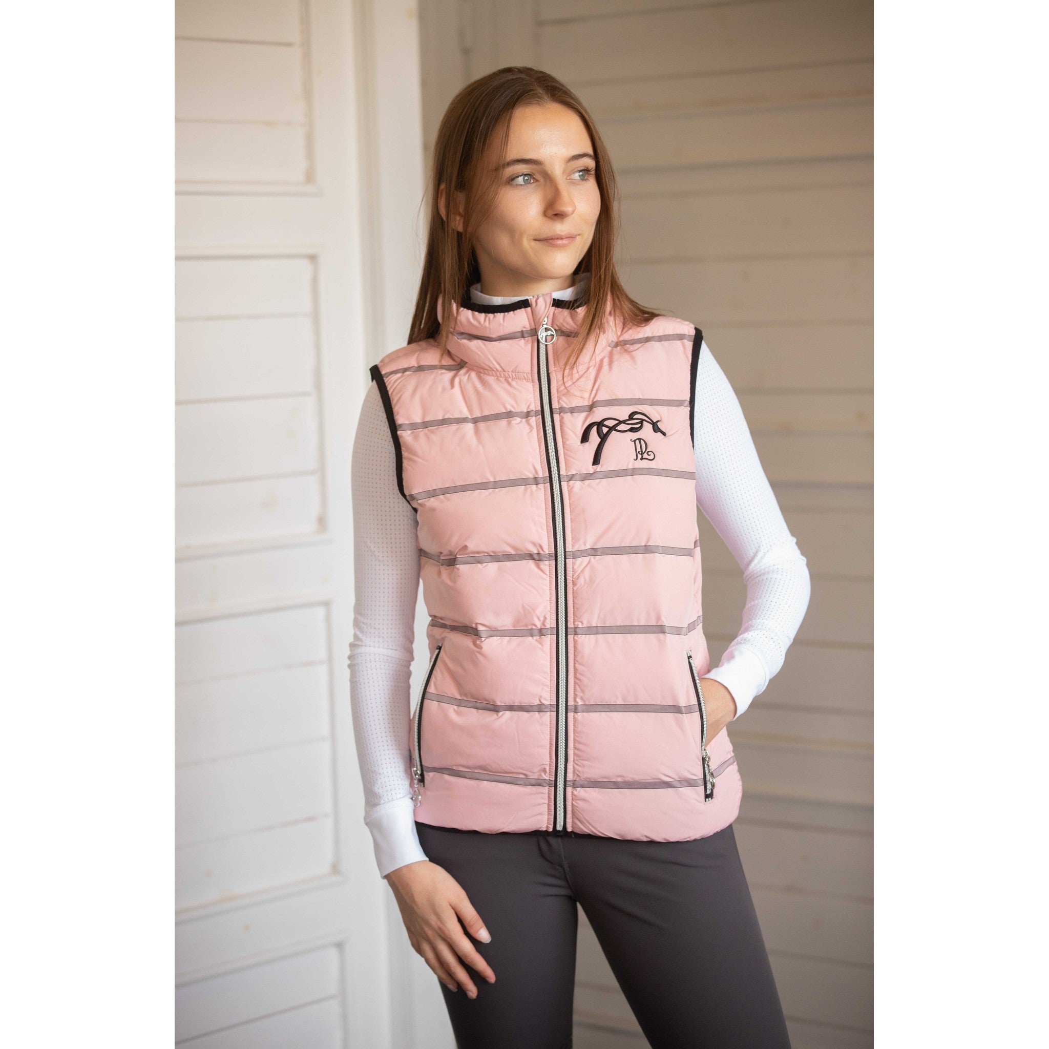 Pénélope Anouck Puffer Vest - Ladies Pink 978825131