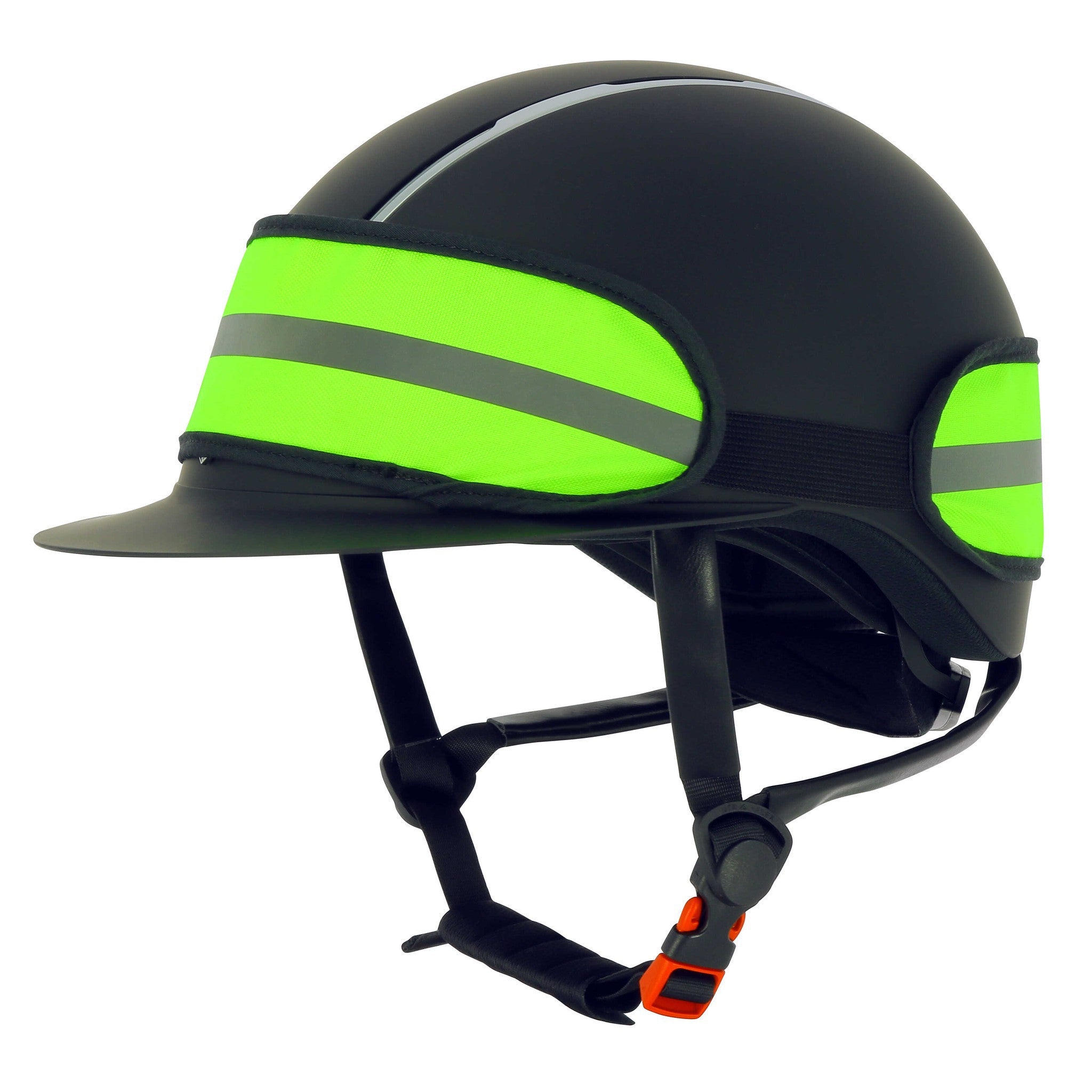 EQUITHÈME helmet band high visibility Neon green 930423020