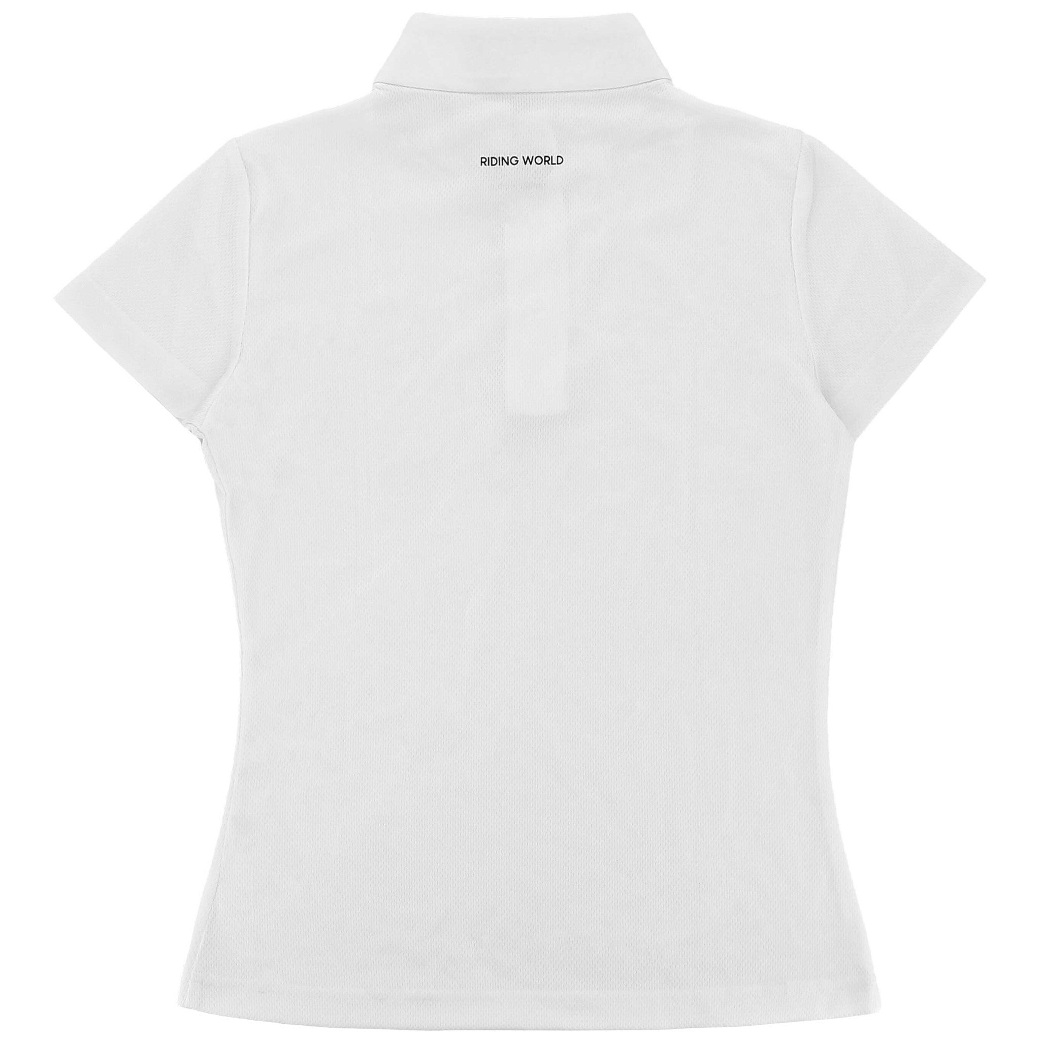 Riding World Roxane Show Polo Shirt - Ladies White 962127012