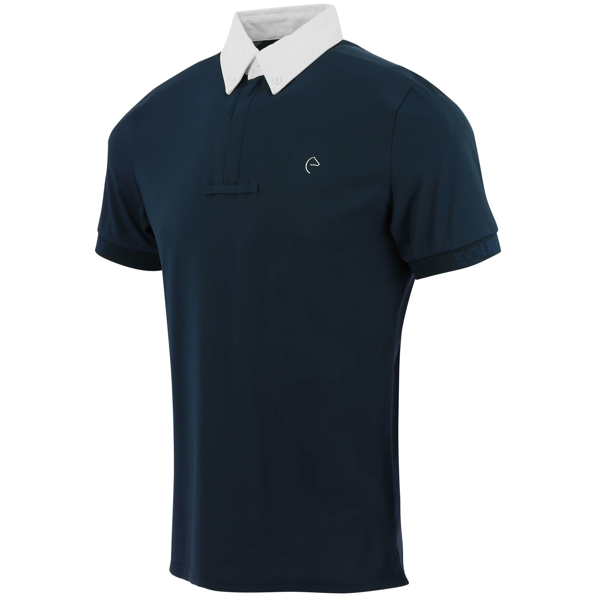 EQUITHÈME Wellington Compétition Polo-Shirt - Men Navy blue 962063072