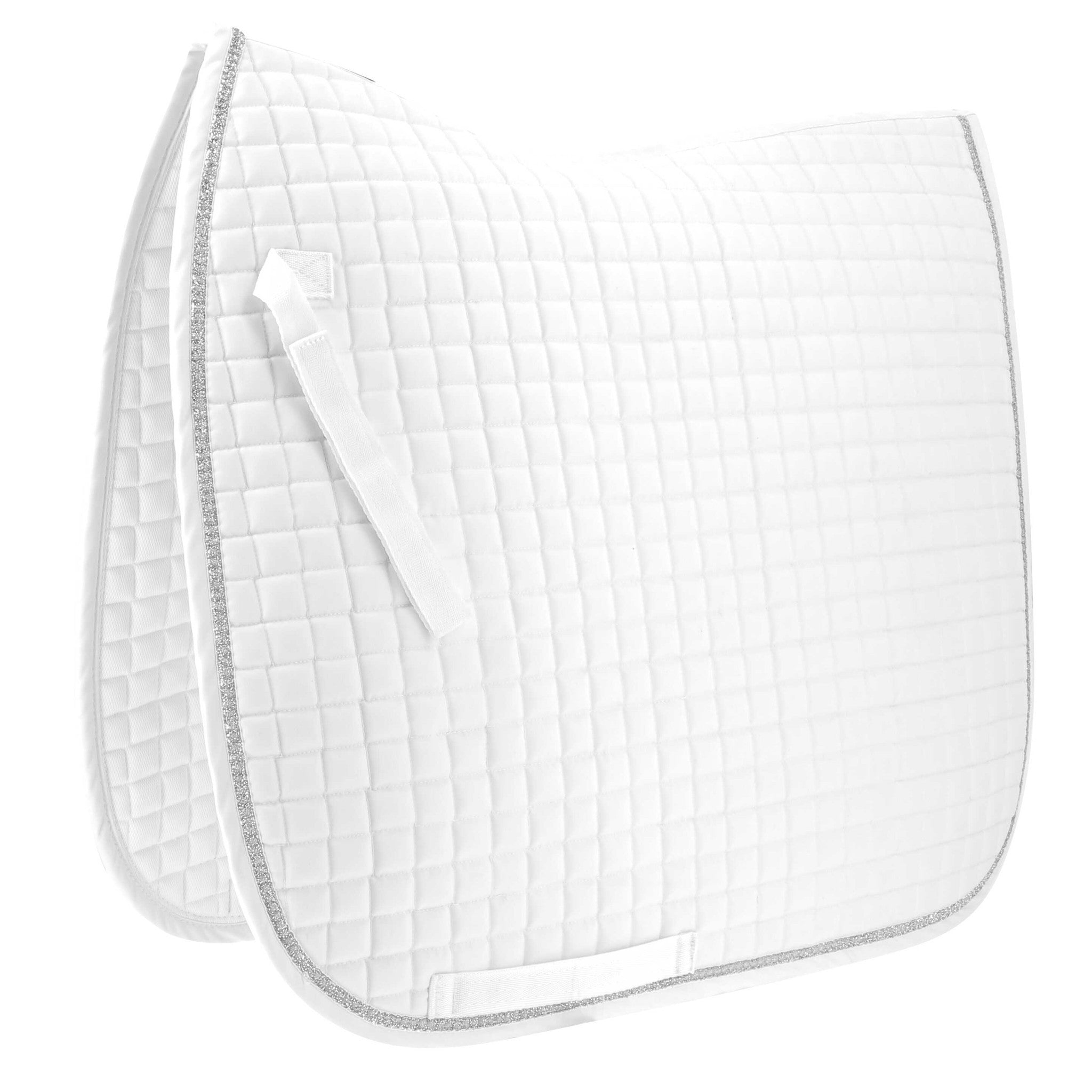Riding World Girly saddle pad - Dressage White 204545001