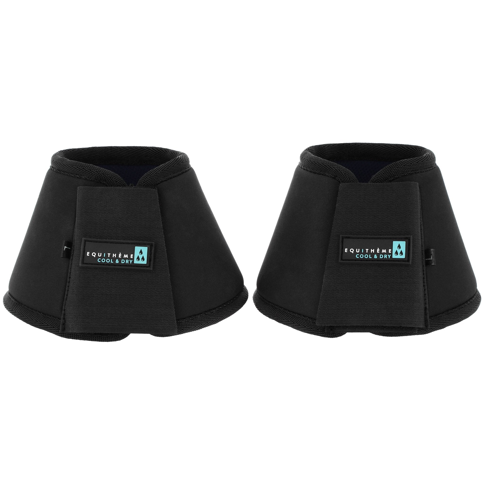 EQUITHÈME Cool&dry Refreshing Bell Boots - FRESH Black - 545000003_packshot_1