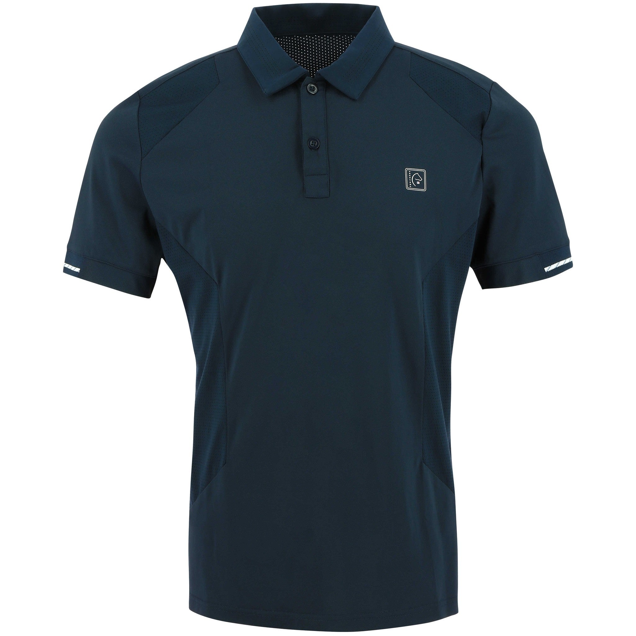 EQUITHÈME Eric Polo Shirt - Men Navy blue 962088073