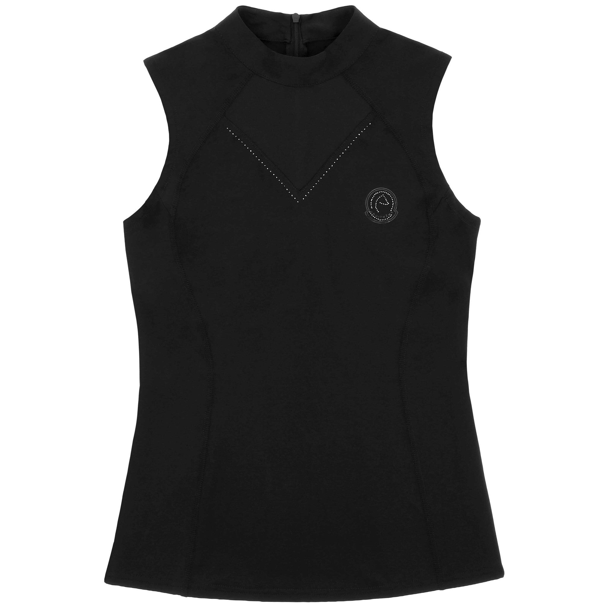 Sleeveless “Je t’aime” T-shirt EQUITHÈME – Carla Black 963107022