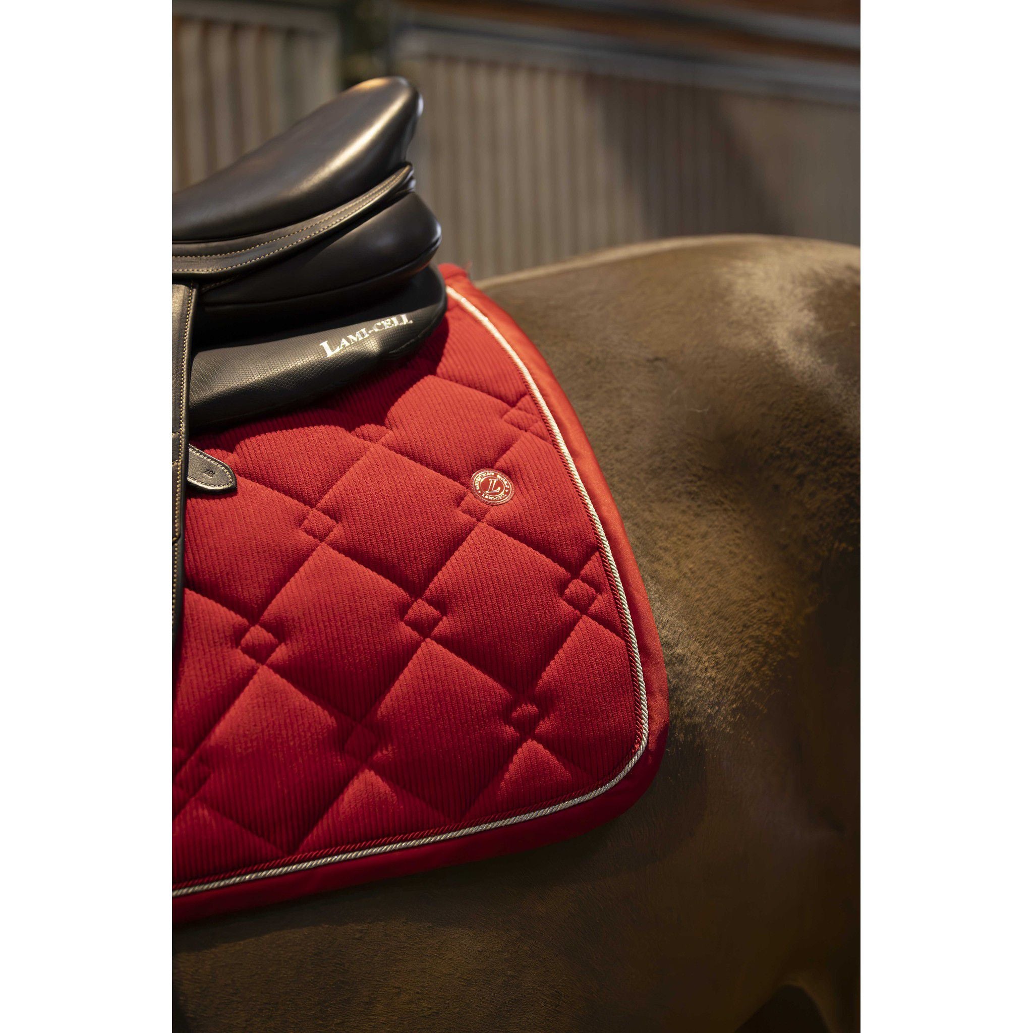 Lami-Cell Luxin Saddle Pad - All purpose Red 220032003