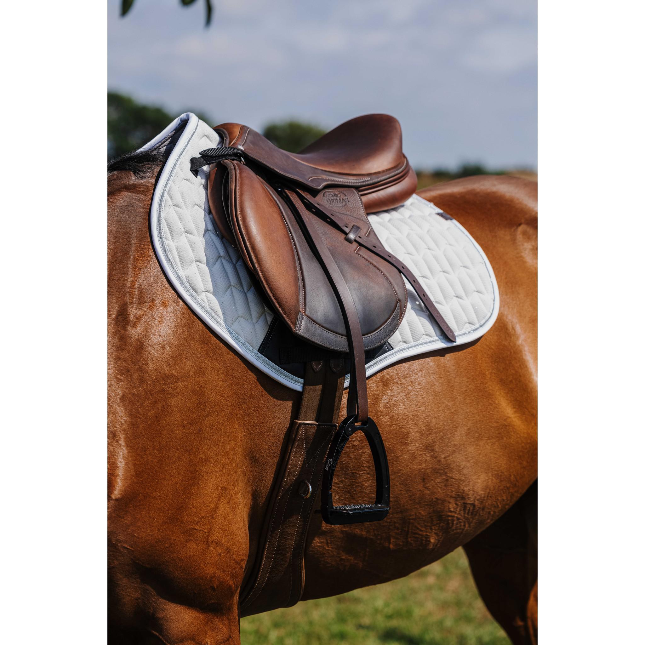 EQUITHÈME Éclat Saddle Pad - All purpose White 204008001
