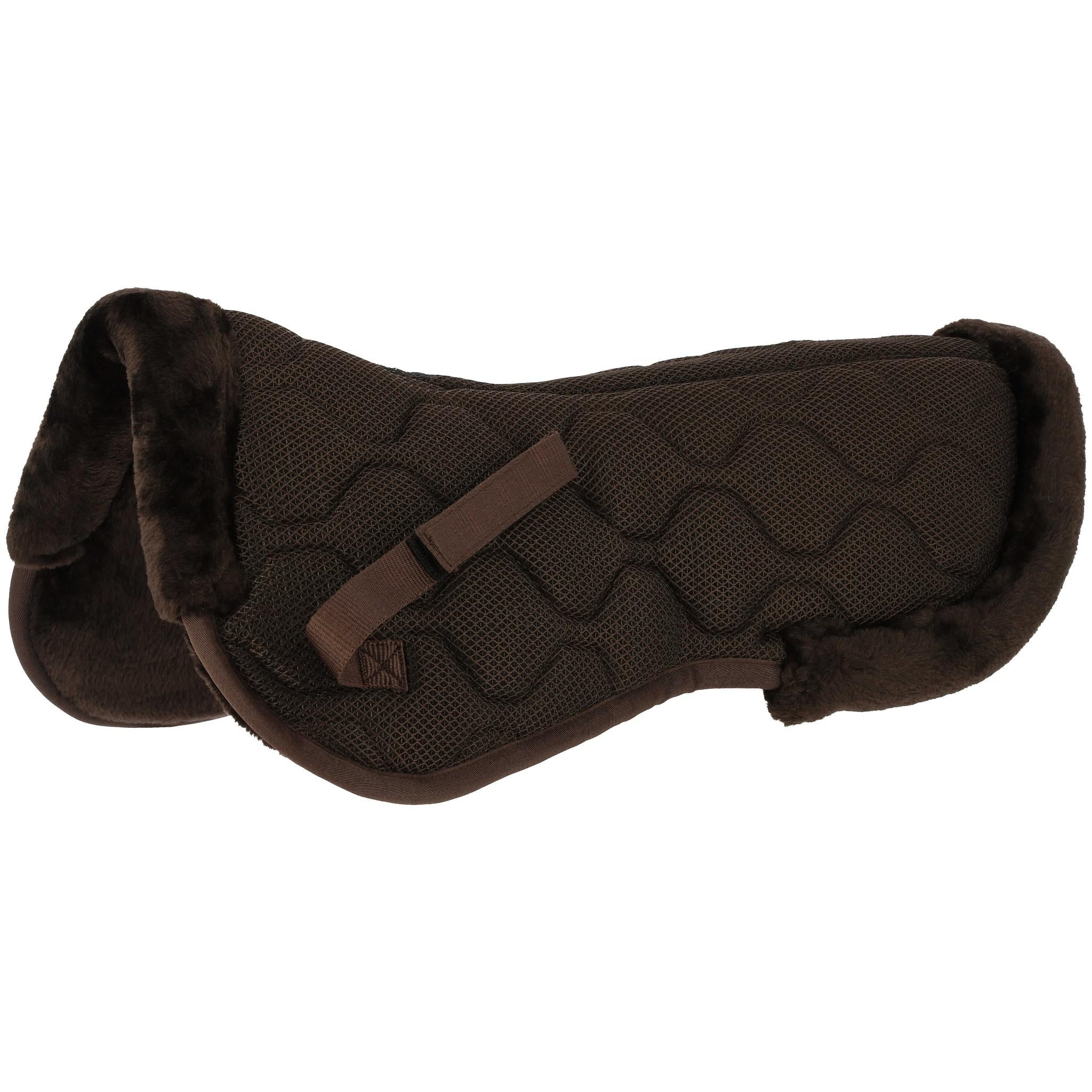 EQUITHÈME Hexa Mesh Back Pad chestnut brown 206086344