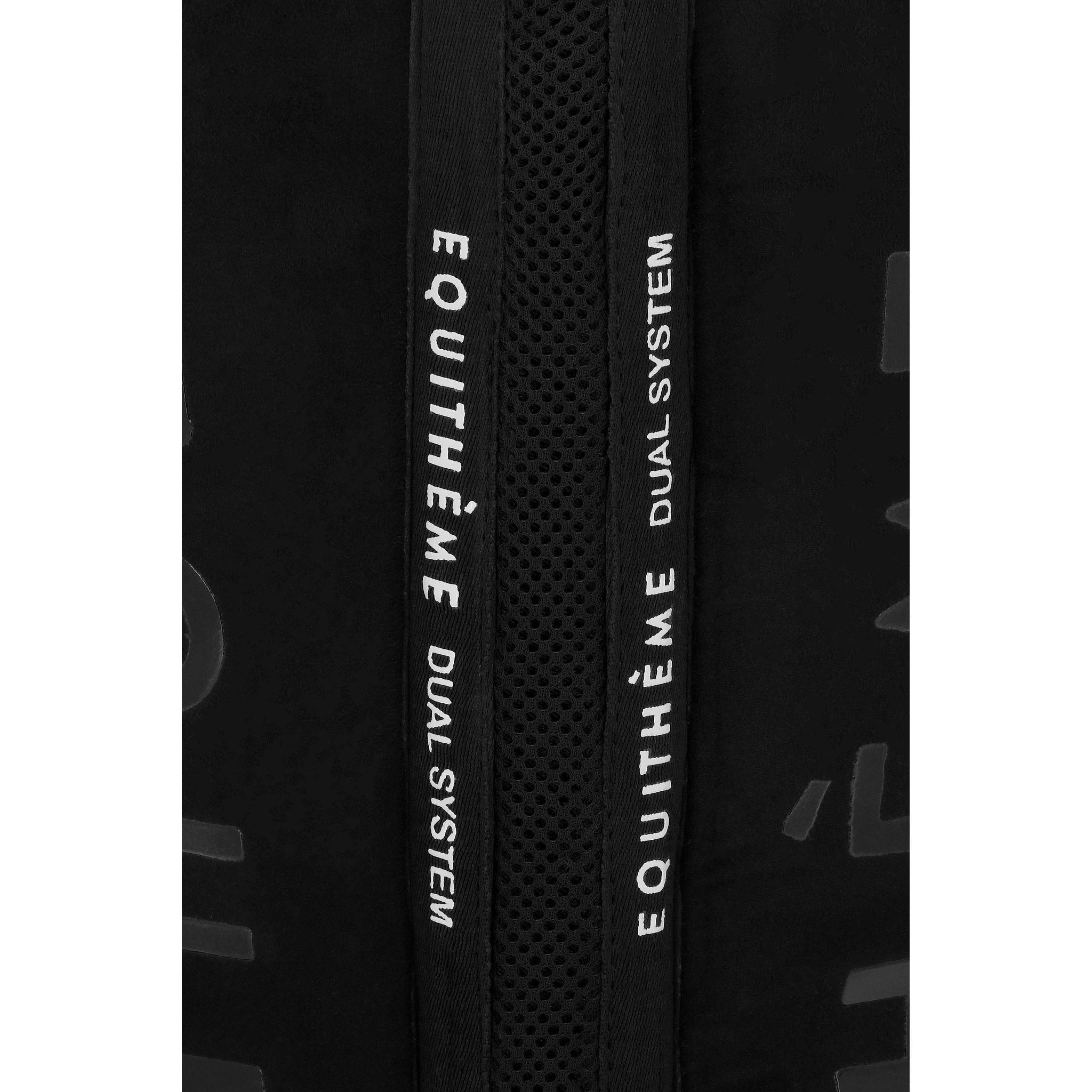EQUITHÈME Dual System Back pad Black 206083002