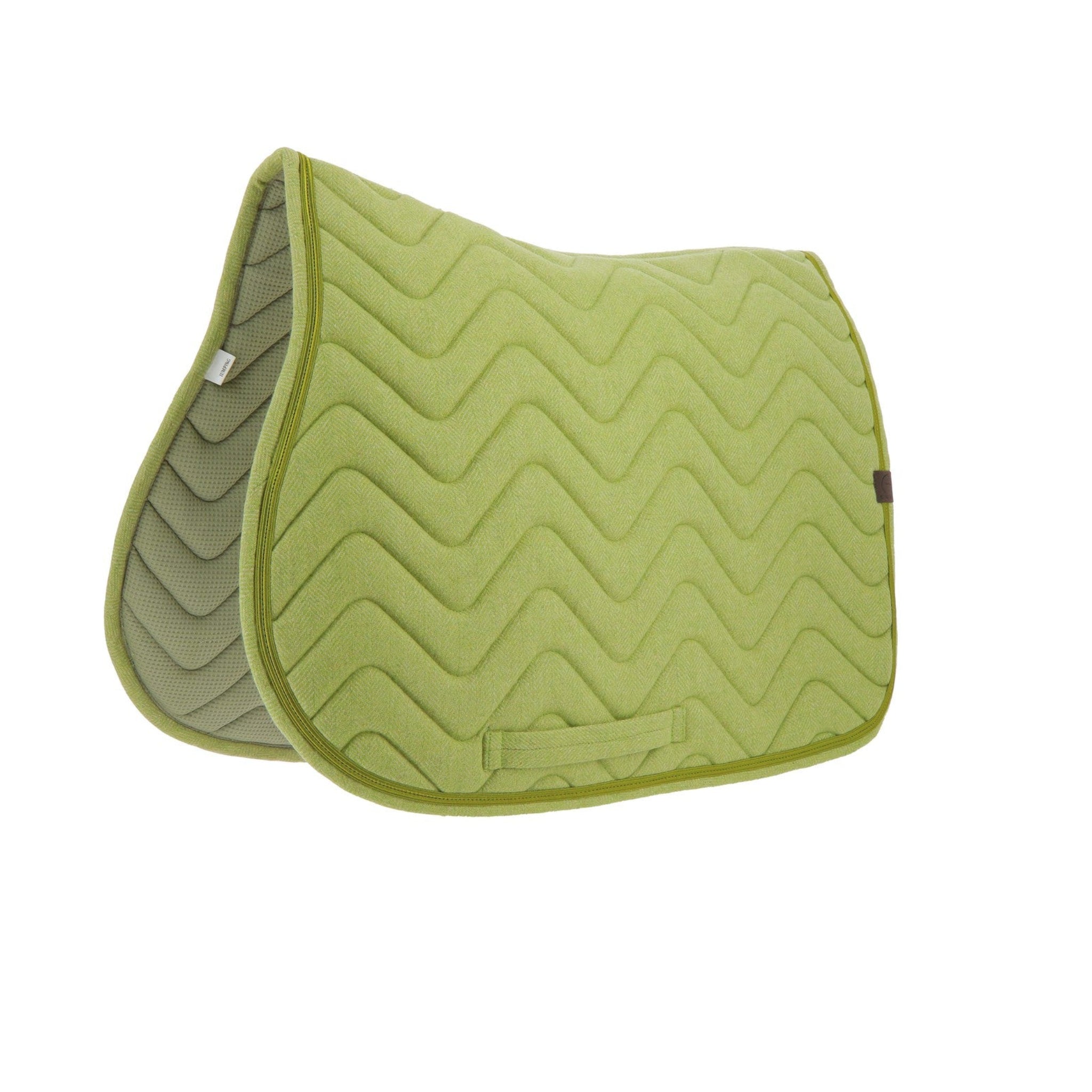 EQUITHÈME Chevron All-Purpose Saddle Pad Dark green - 204772009_packshot_1