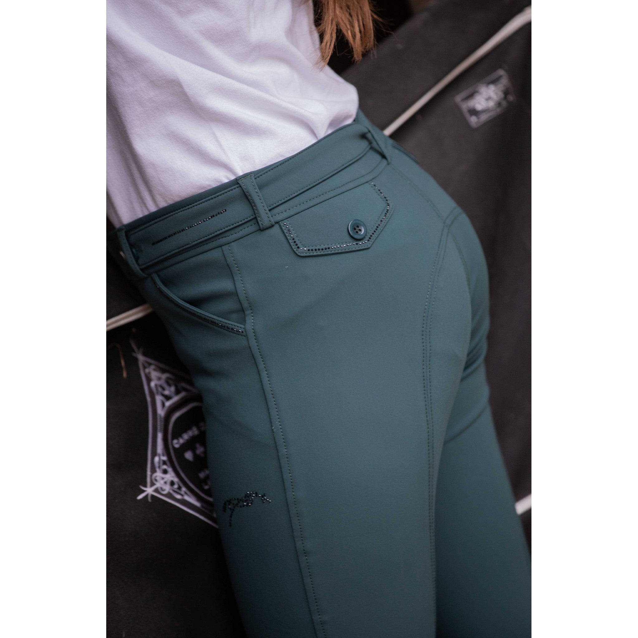 Pénélope Elégance Breeches - Children Green 979921906