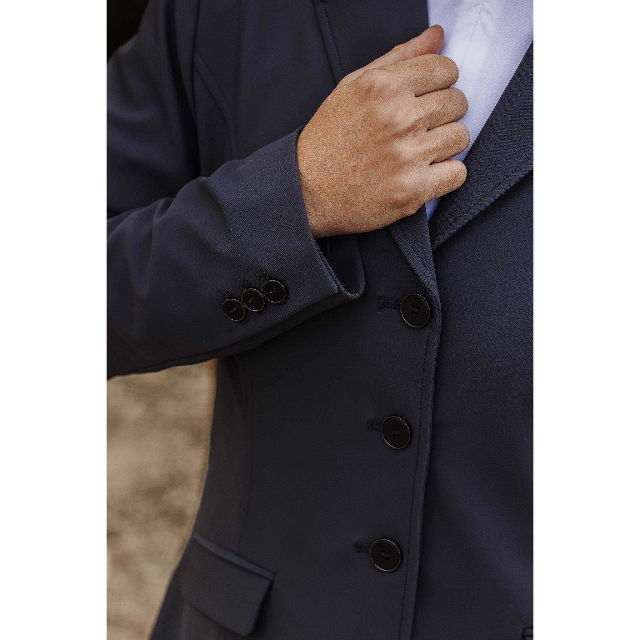 EQUITHÈME Nancy Show Jacket - Ladies Grey 988527136