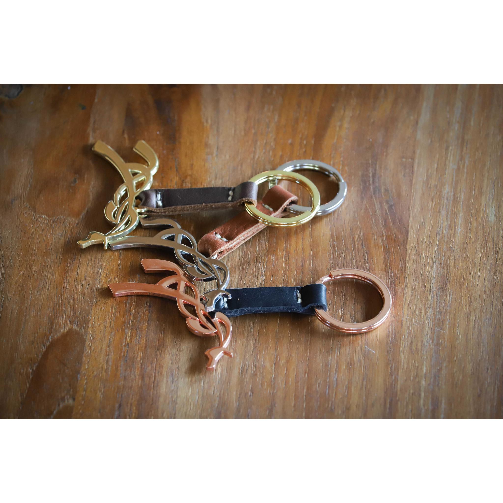Pénélope Key Ring Cognac 936011001