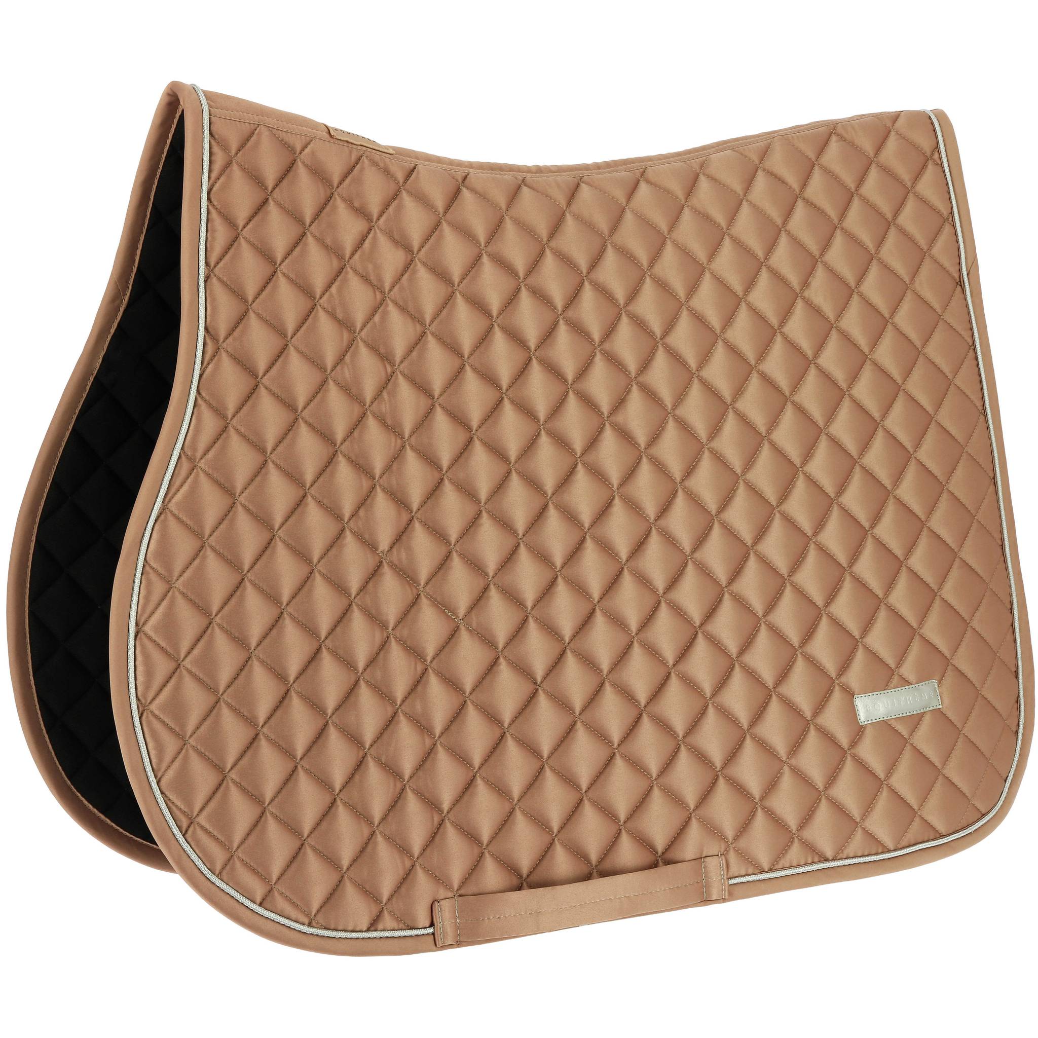 EQUITHÈME All-Purpose Saddle Pad - Mother-of-Pearl Bronze - 204029051_packshot_1