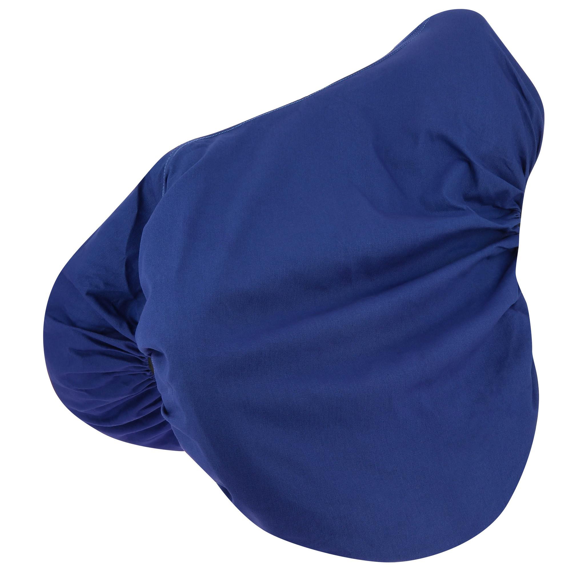 Riding World cotton Saddle cover Royal blue 205100006
