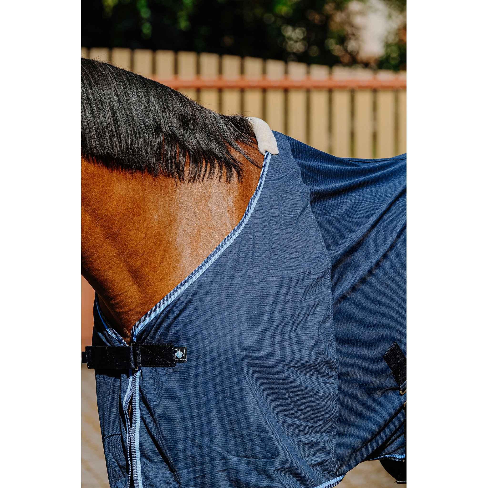 Riding World Fine Mesh Sheet Navy blue 400705063