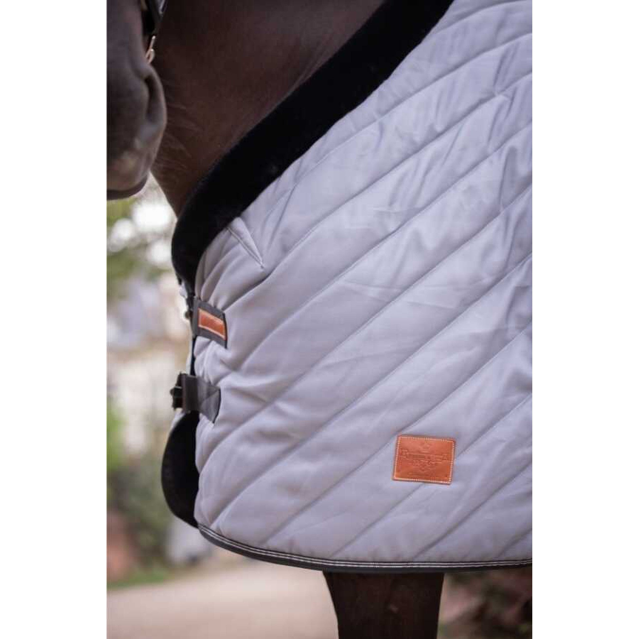 Paddock Sports Diagonal Stable Rug Grey 400036166