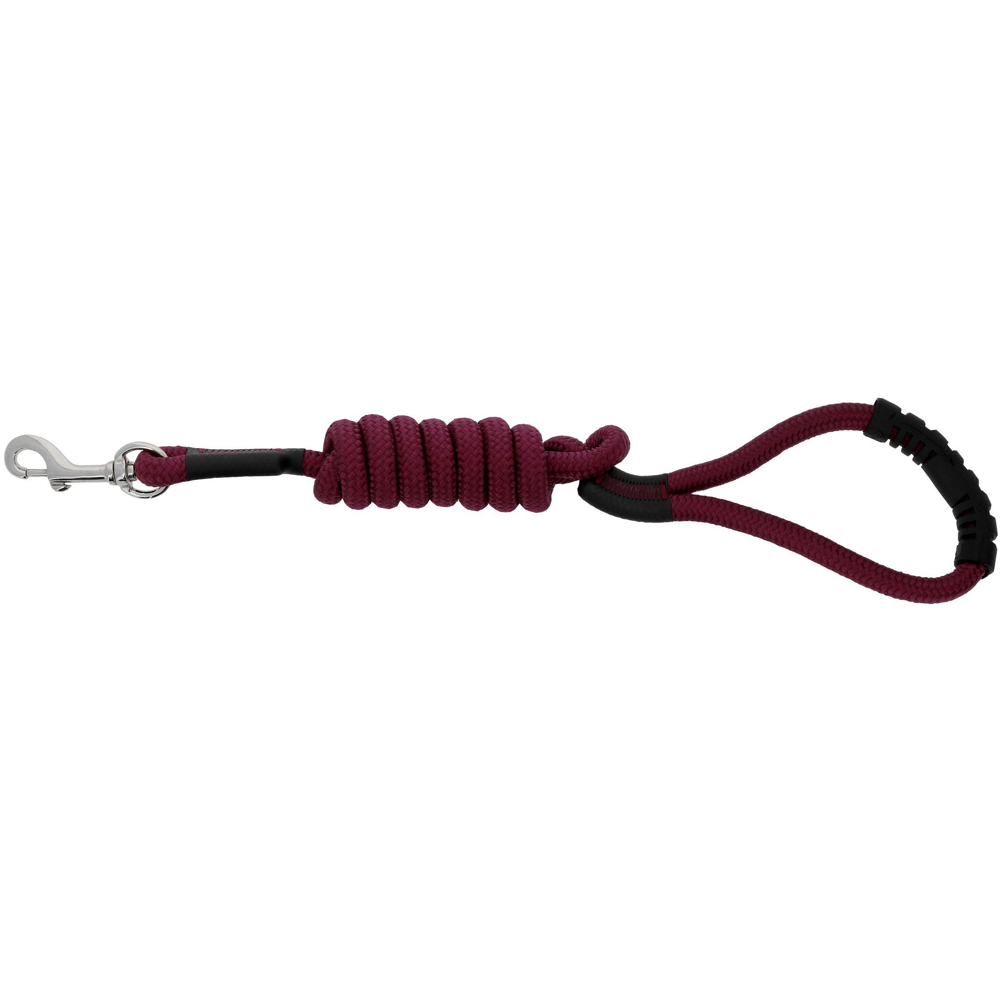 Riding World Lucky Dog Leash Burgundy 409056033