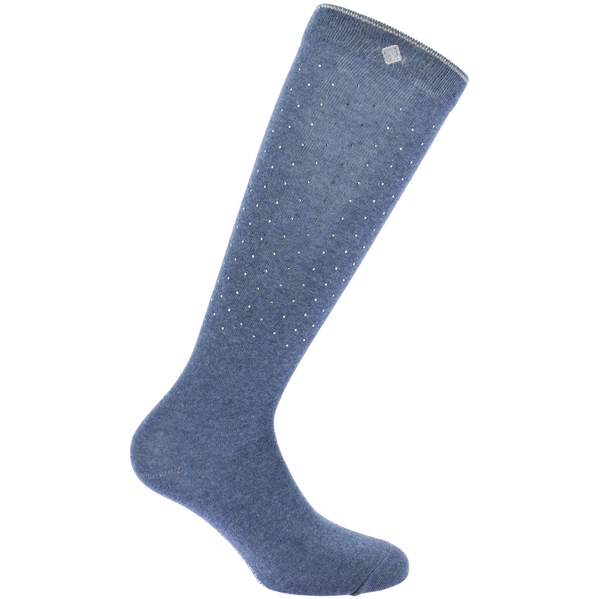 Je t’aime EQUITHÈME Kamilia Socks Taupe 986481015