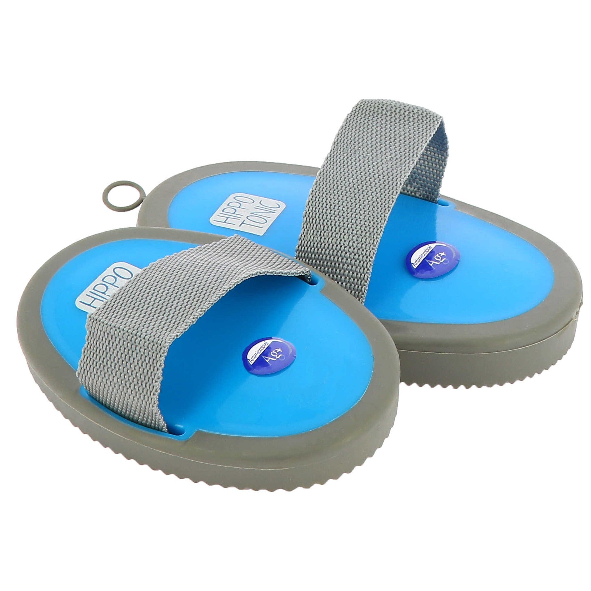 Hippo-Tonic Antimicrobien large curry comb Blue/grey 700665006