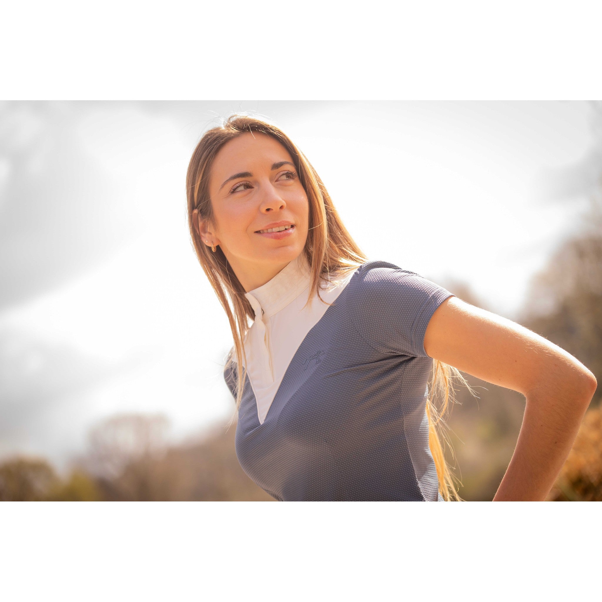 Pénélope Las Honey show polo shirt - Ladies Blue 987912191