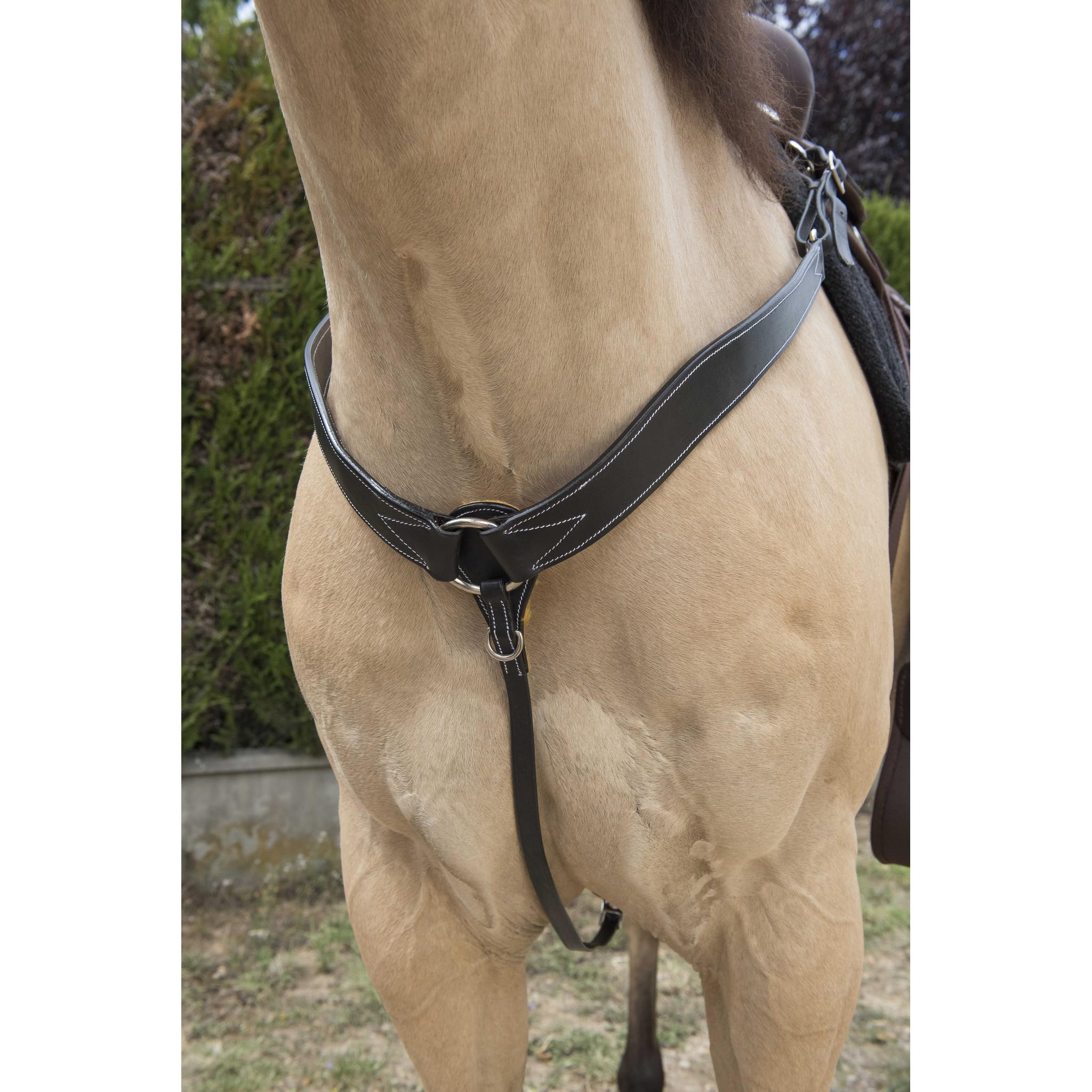 Westride Stitched western hunting breastplate Black 802214002