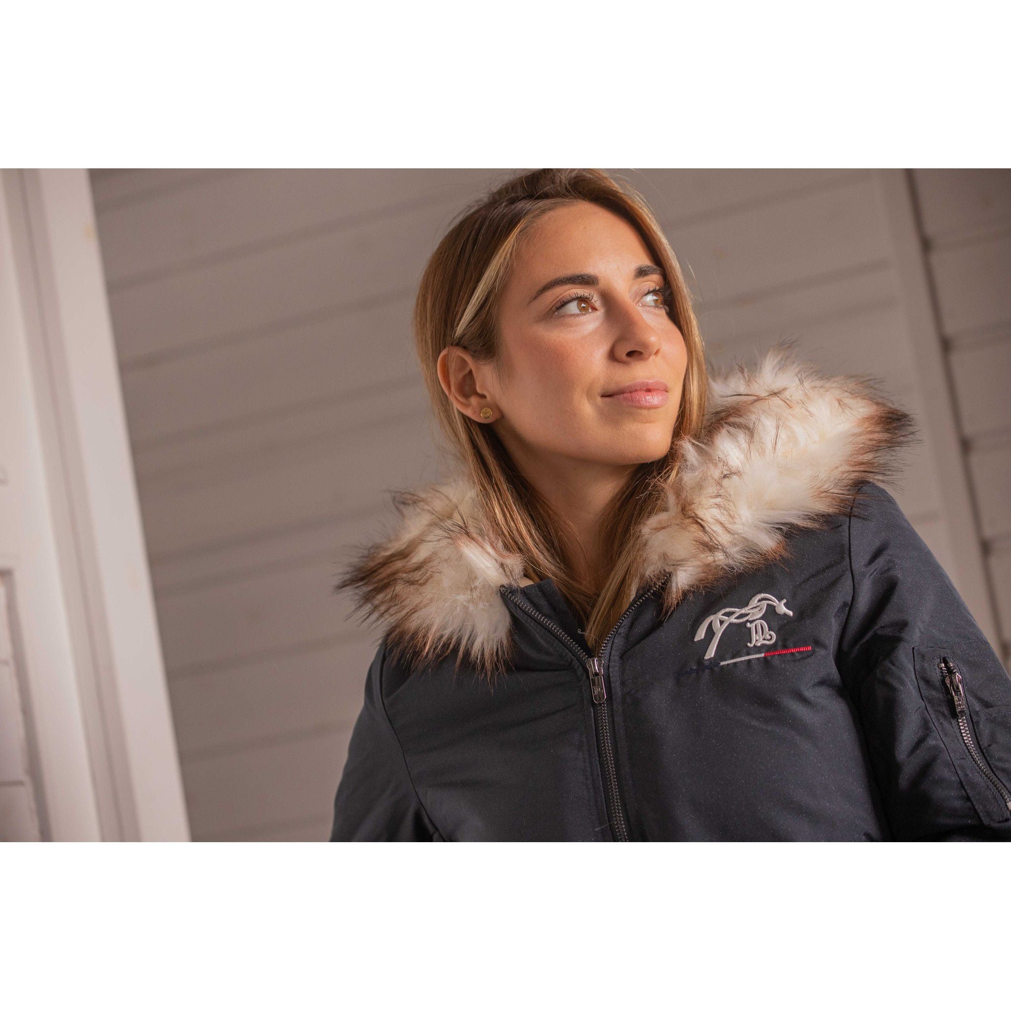 Pénélope Lyon Bombers Jacket - Ladies Navy glitter 978800072