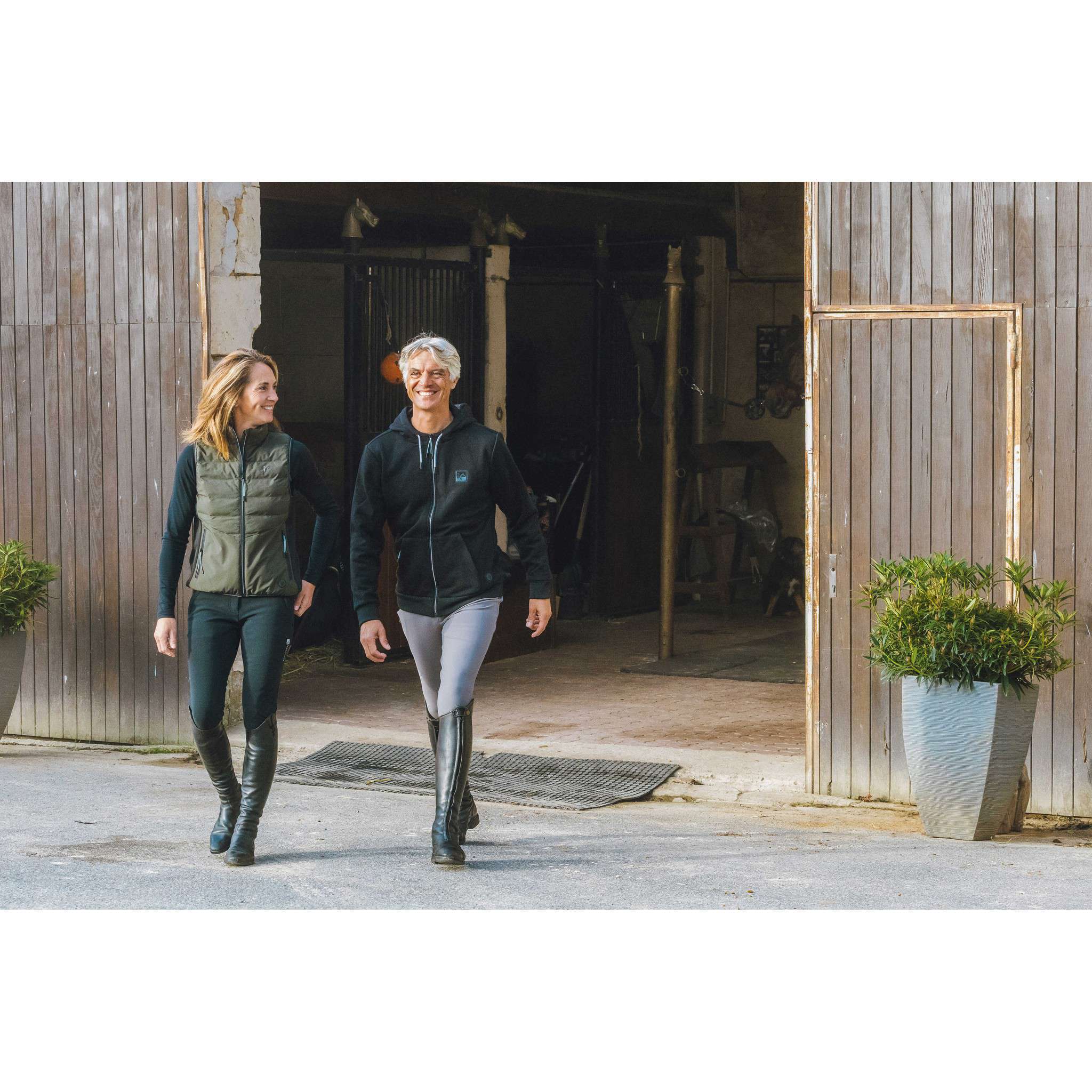 EQUITHÈME Olwen Heated Sweatshirt - Adult Black 981006023