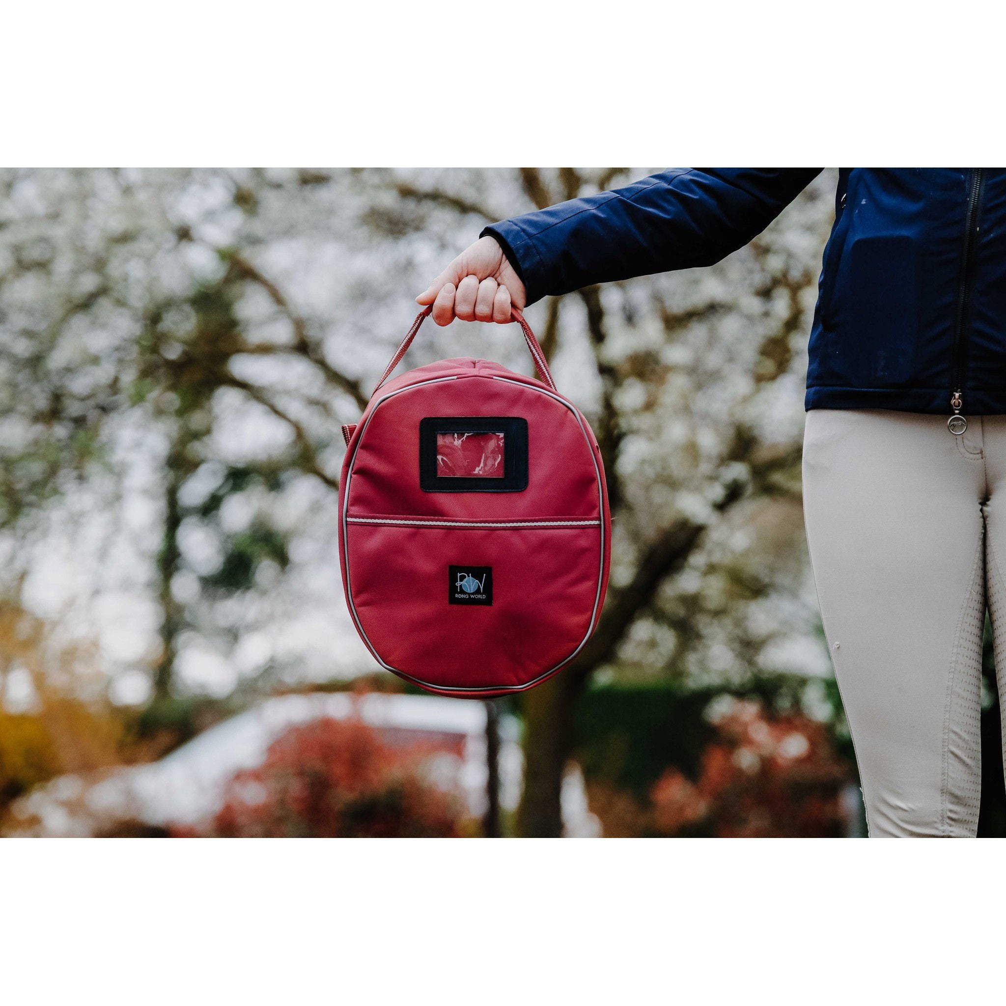 Riding World Helmet bag Burgundy 910663033