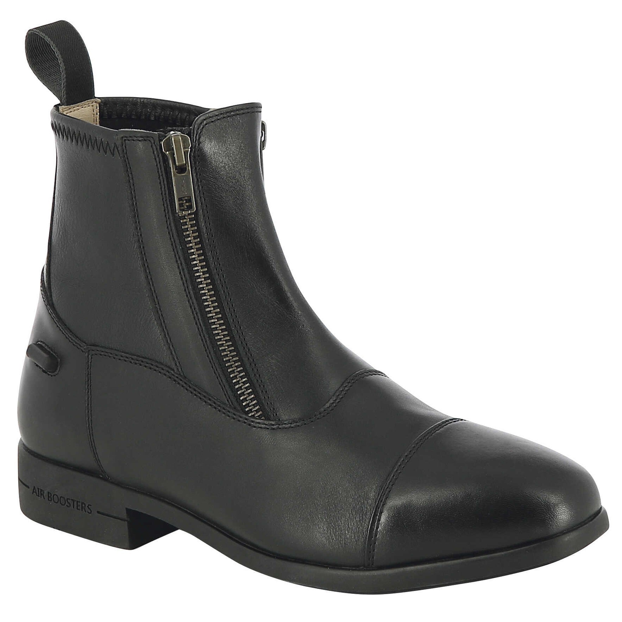 EQUITHÈME Double Zip Boots Black 914032239