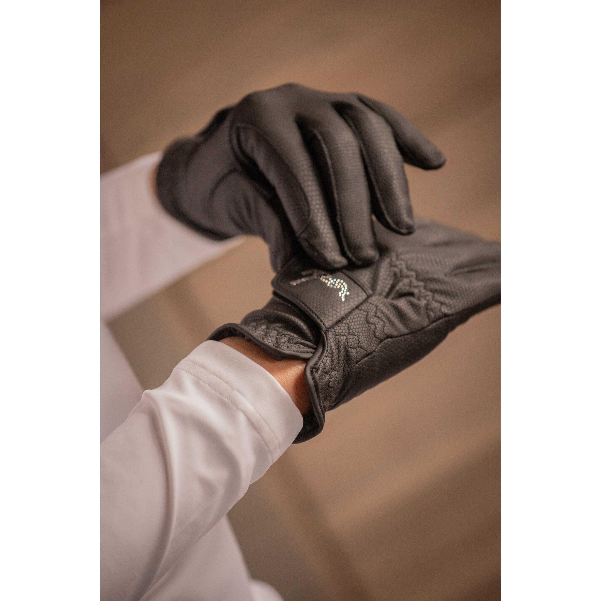 Pénélope Lyoni Riding Gloves Black 930806265