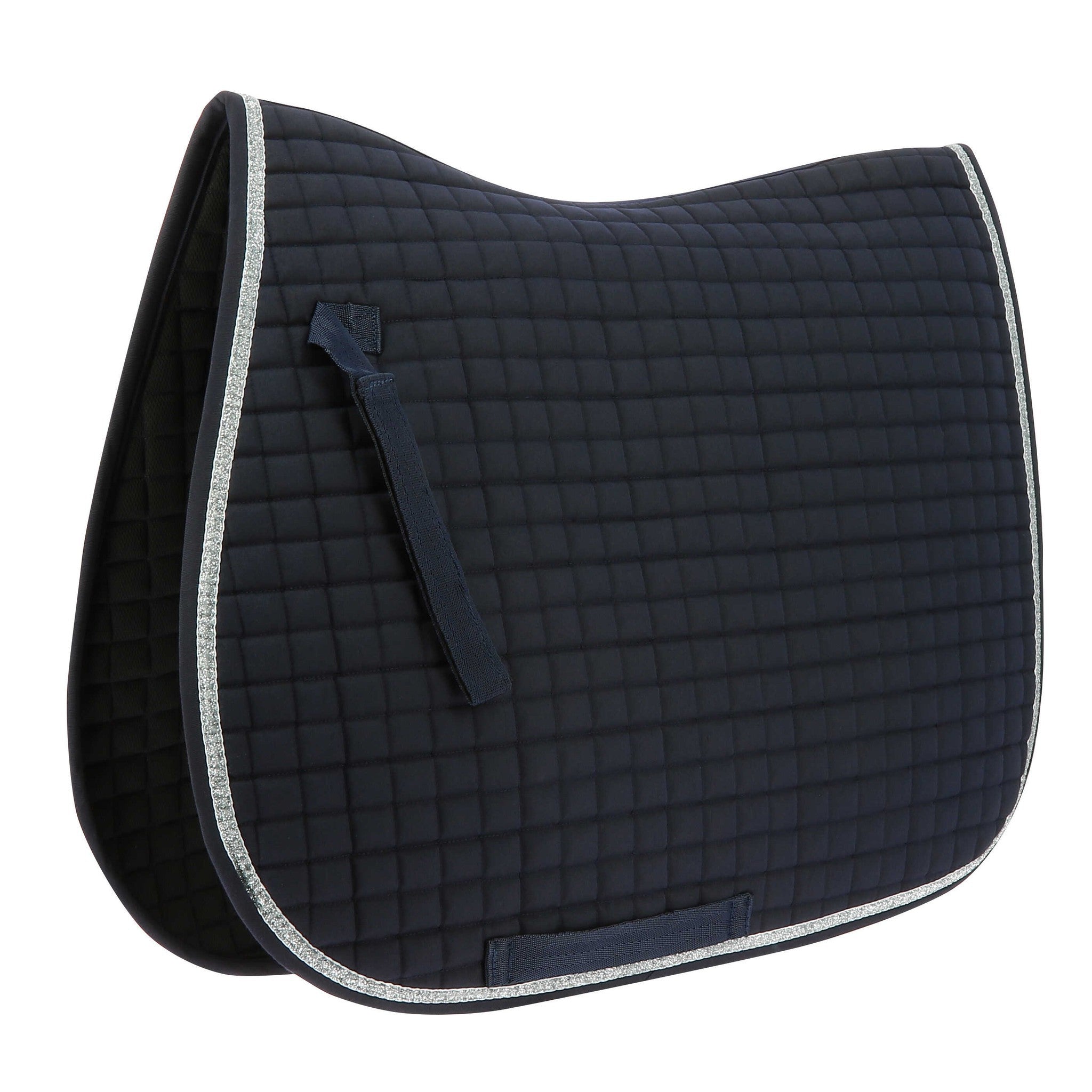 Riding World Girly saddle pad - All purpose Navy blue 204544007