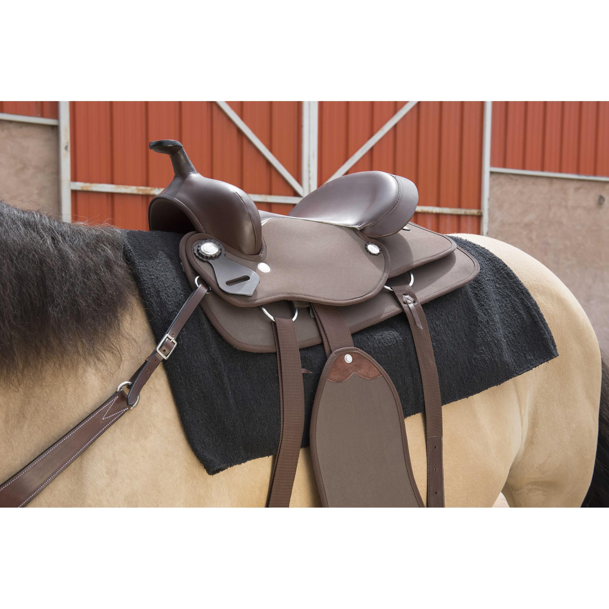 Westride Navajo one-coloured horse pad Black 801092002