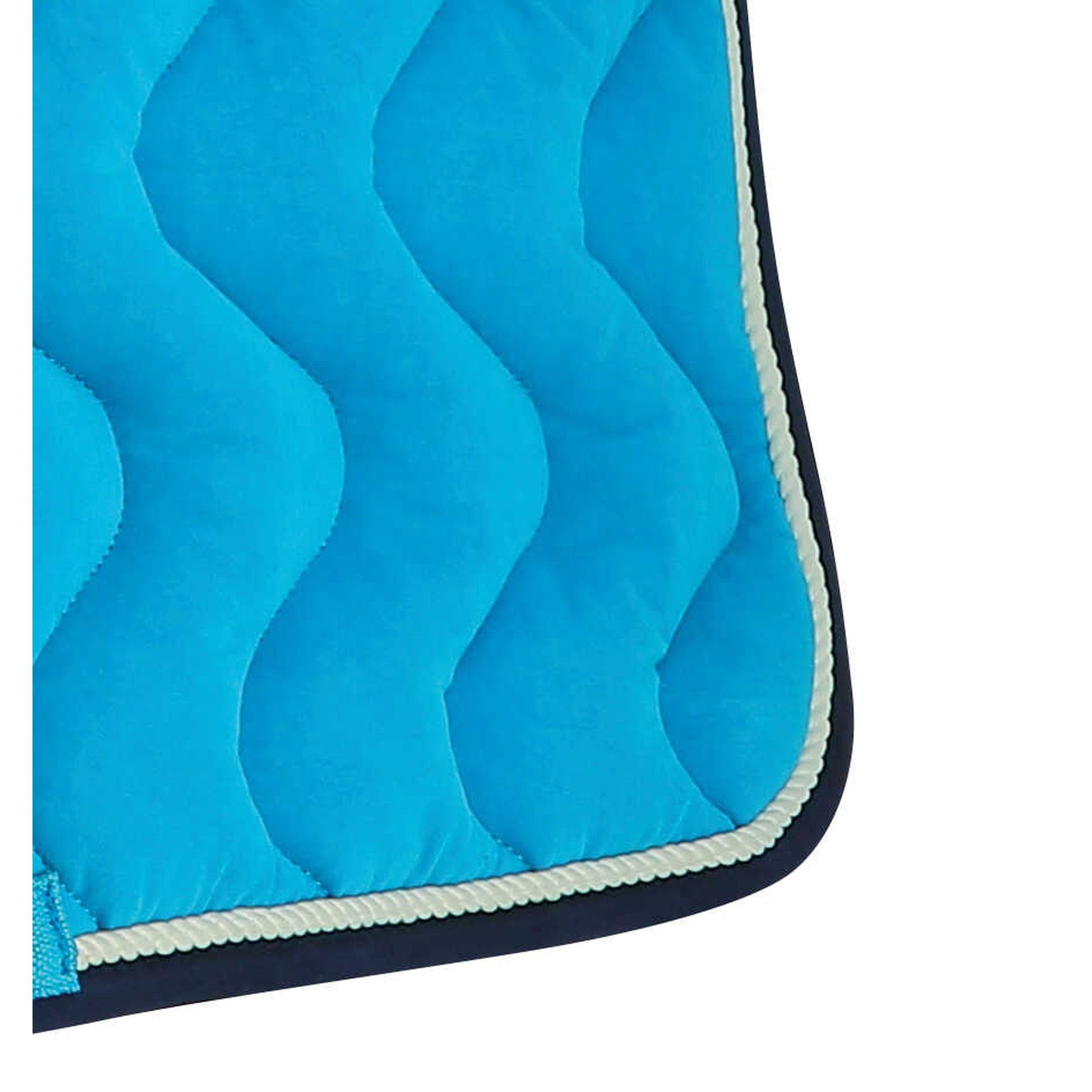 EQUITHÈME Polyfun Saddle pad - All purpose Turquoise 204450017