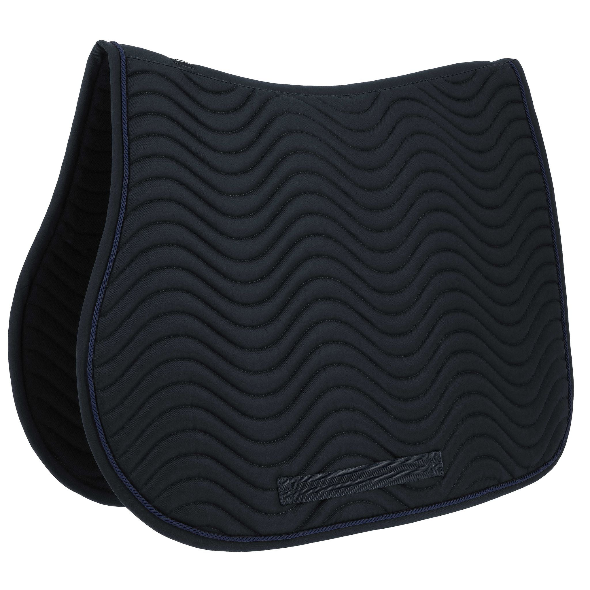 RIDING WORLD All-Purpose Saddle Pad - Wave Navy blue - 204041007_packshot_1