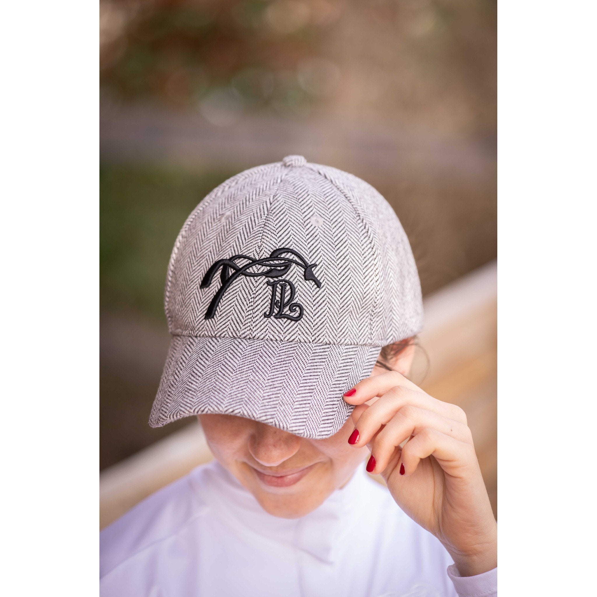 Pénélope Naomi Chevron Cap Black 993809002