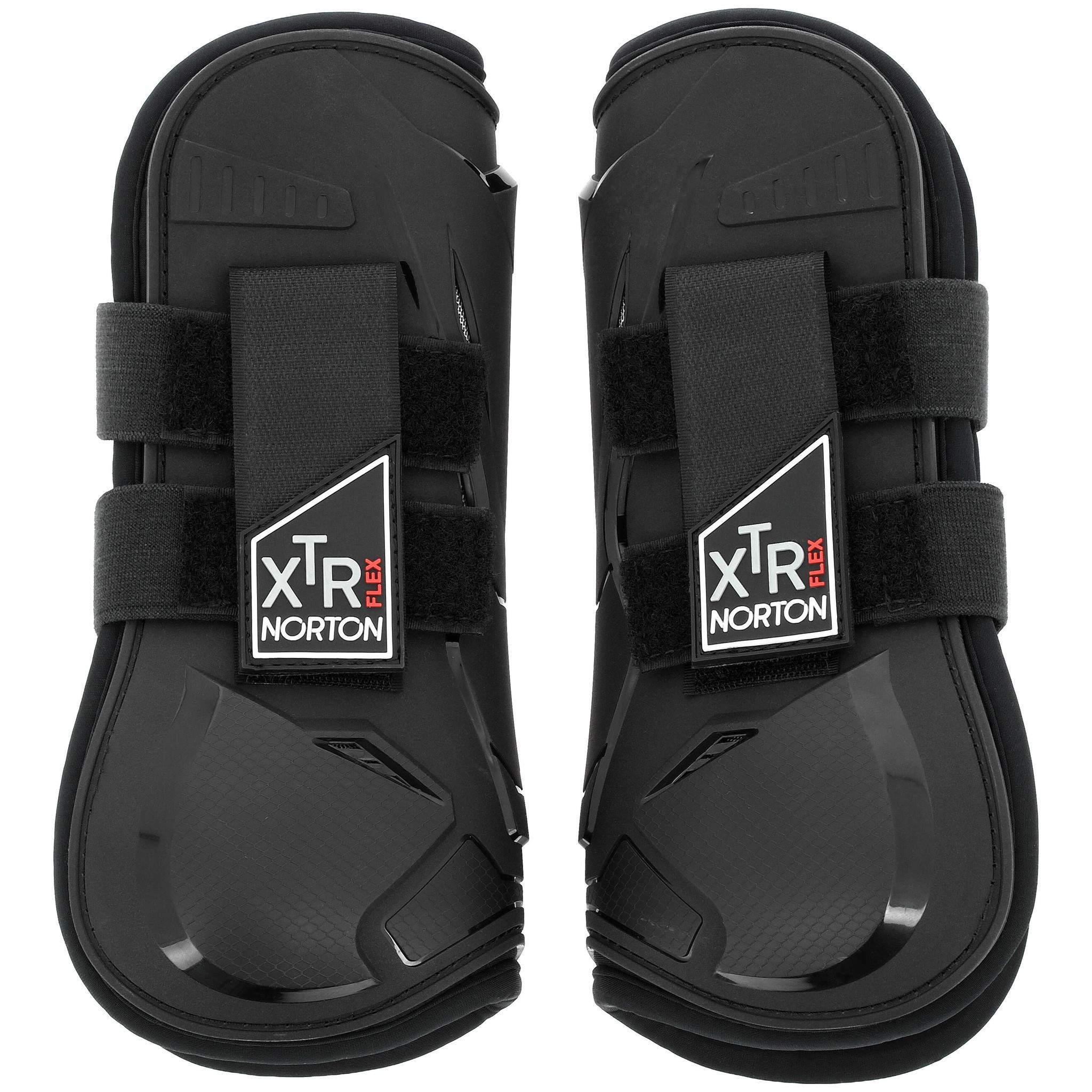 Norton XTR Flex Velcro Tendon Boots Black 530677302