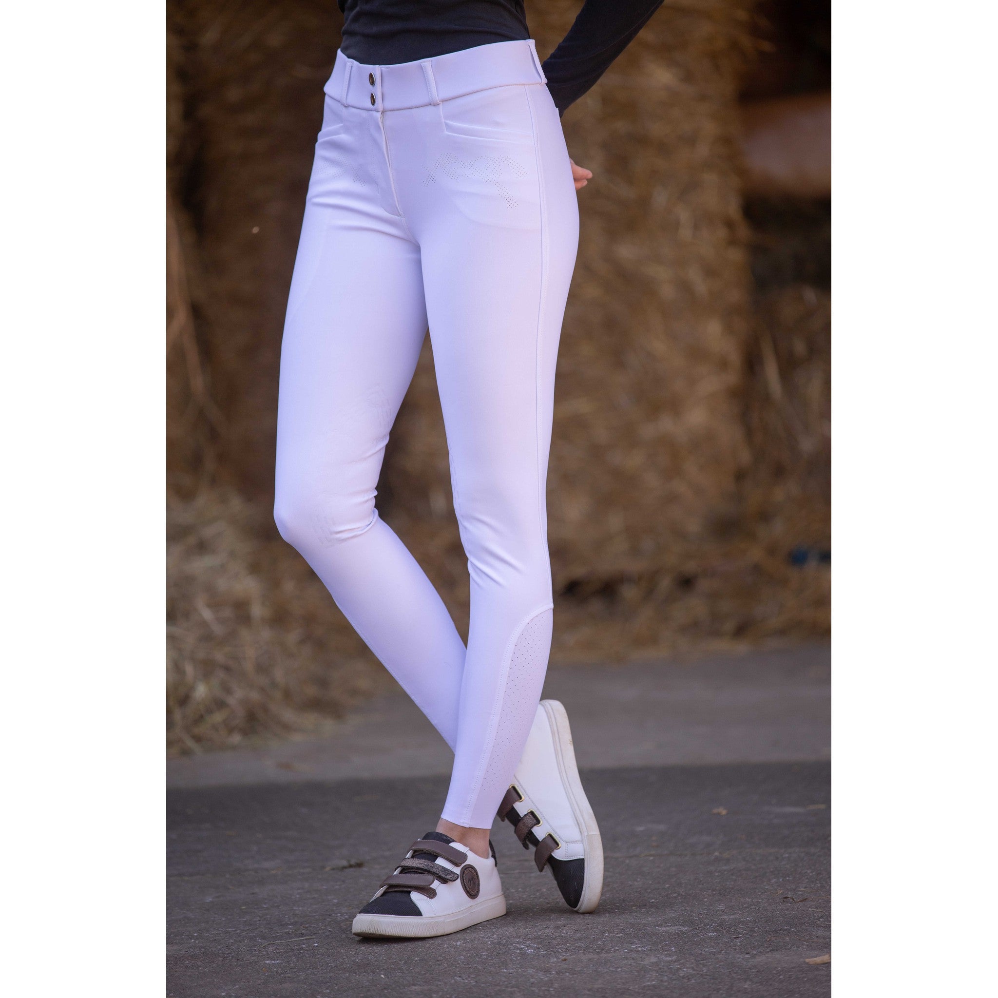 Pénélope Majestic Breeches - Ladies White 979923134
