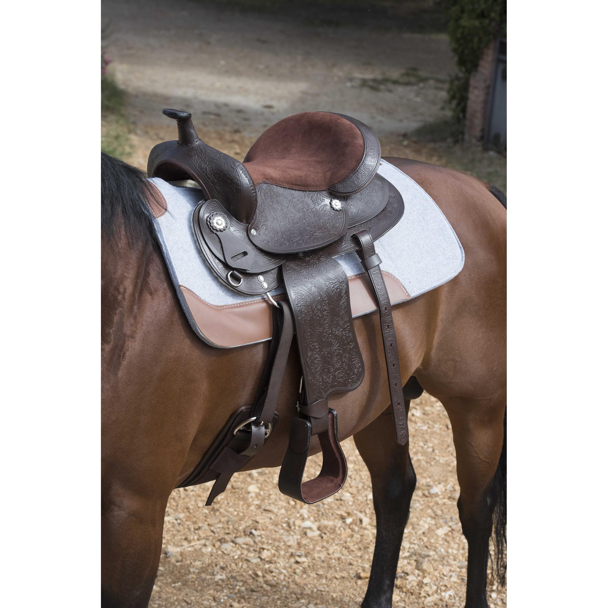 Westride felt horse pad Grey 801101011