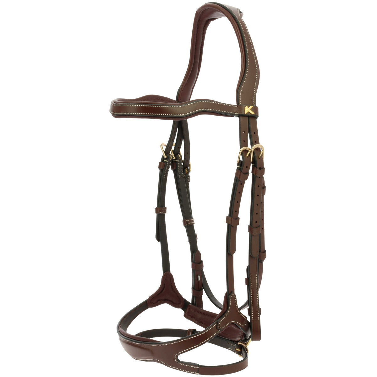 K by EQUITHÈME K-Kadence Bridle - Havana - 301974318_packshot_1