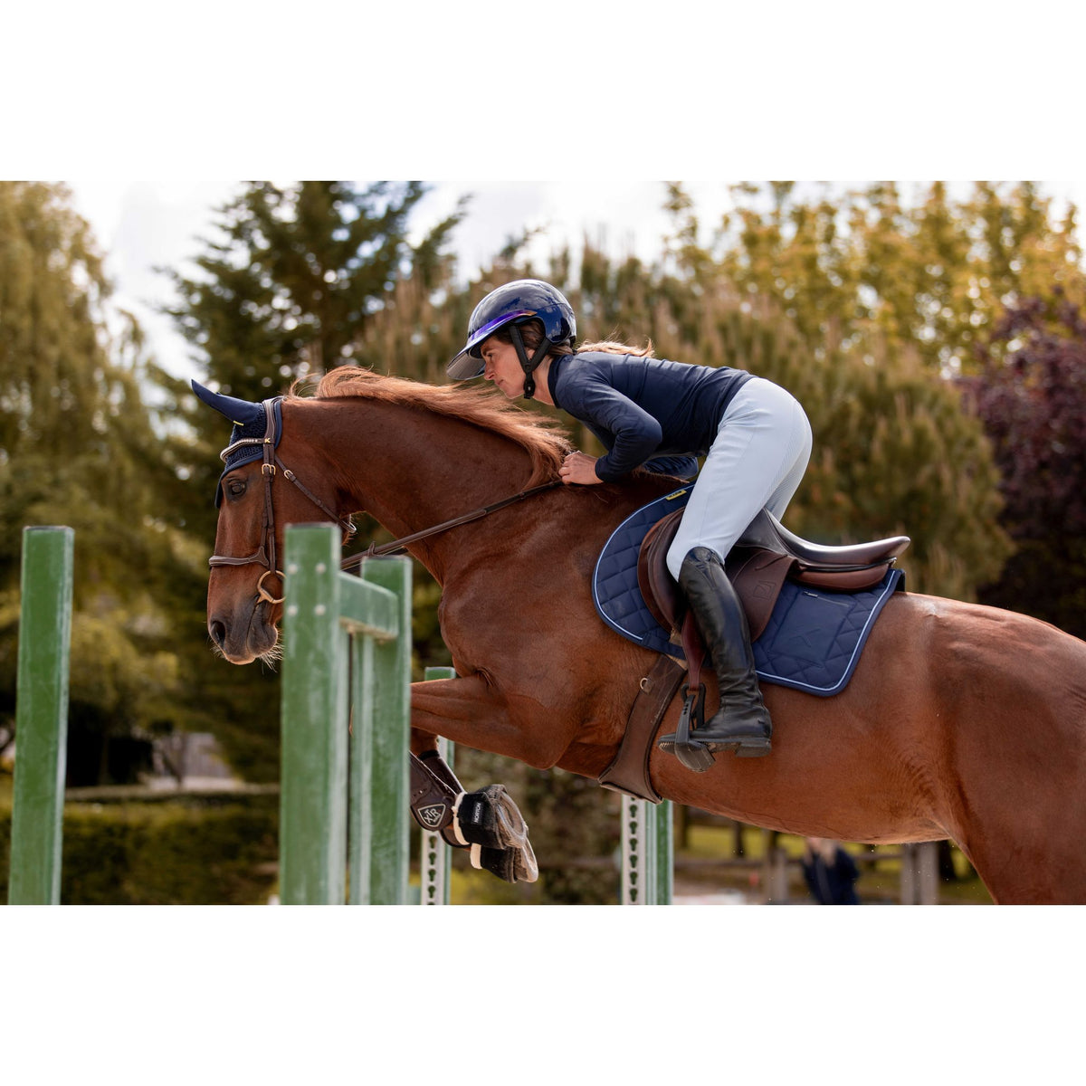 K by EQUITHÈME K-Grip Supergrip Reins - Havana - 305023318_ambi_1