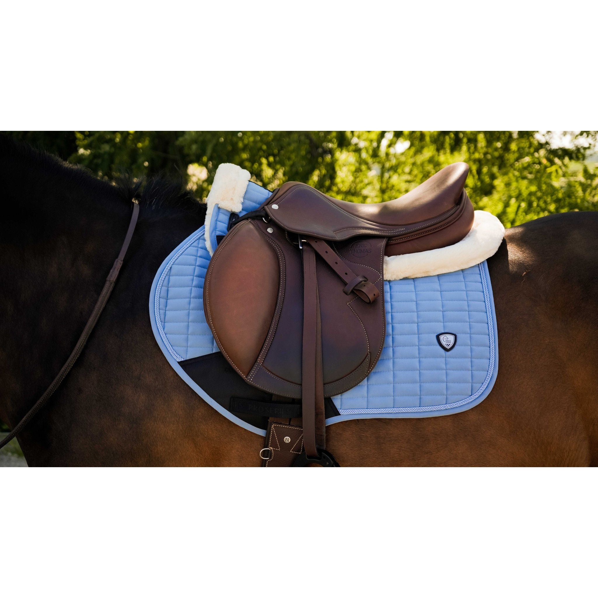 Pro Series Combo Master Saddle Pad - All purpose Blue 204015312