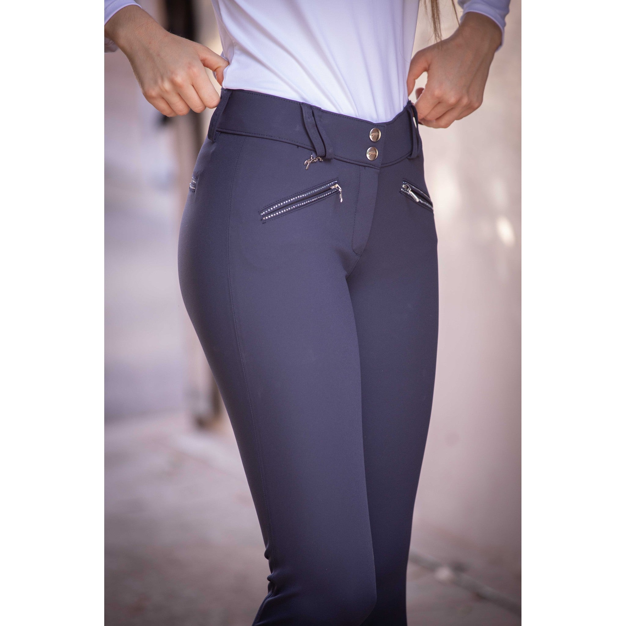 Pénélope Rocky Stone Breeches - Ladies Navy blue 979997734