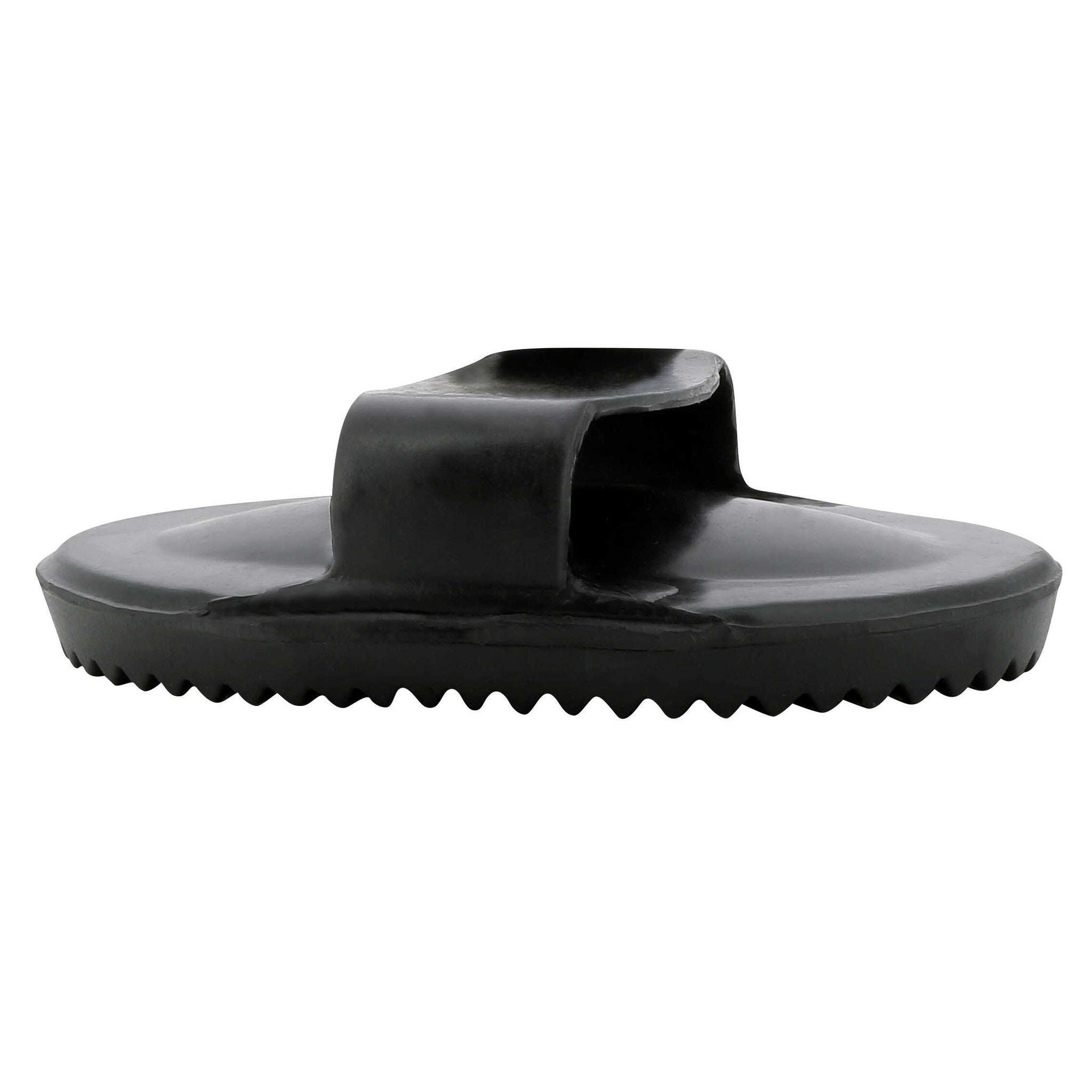 Hippo-Tonic Oval rubber Curry Comb Black 700076002